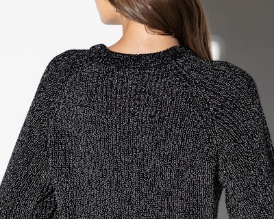 Foto 5 | Suéter Negro Thinner para Mujer