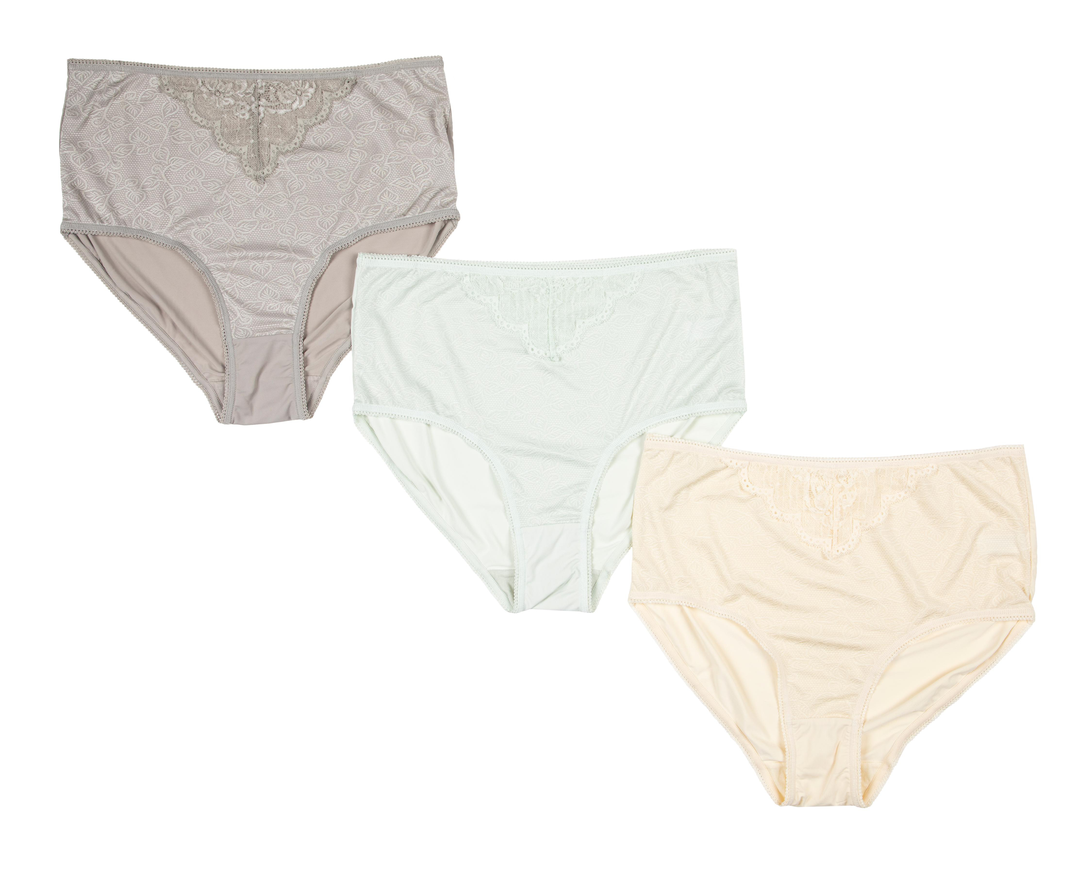 Foto 1 | Pantaleta Beauty Secret con Encaje para Mujer 3 Piezas