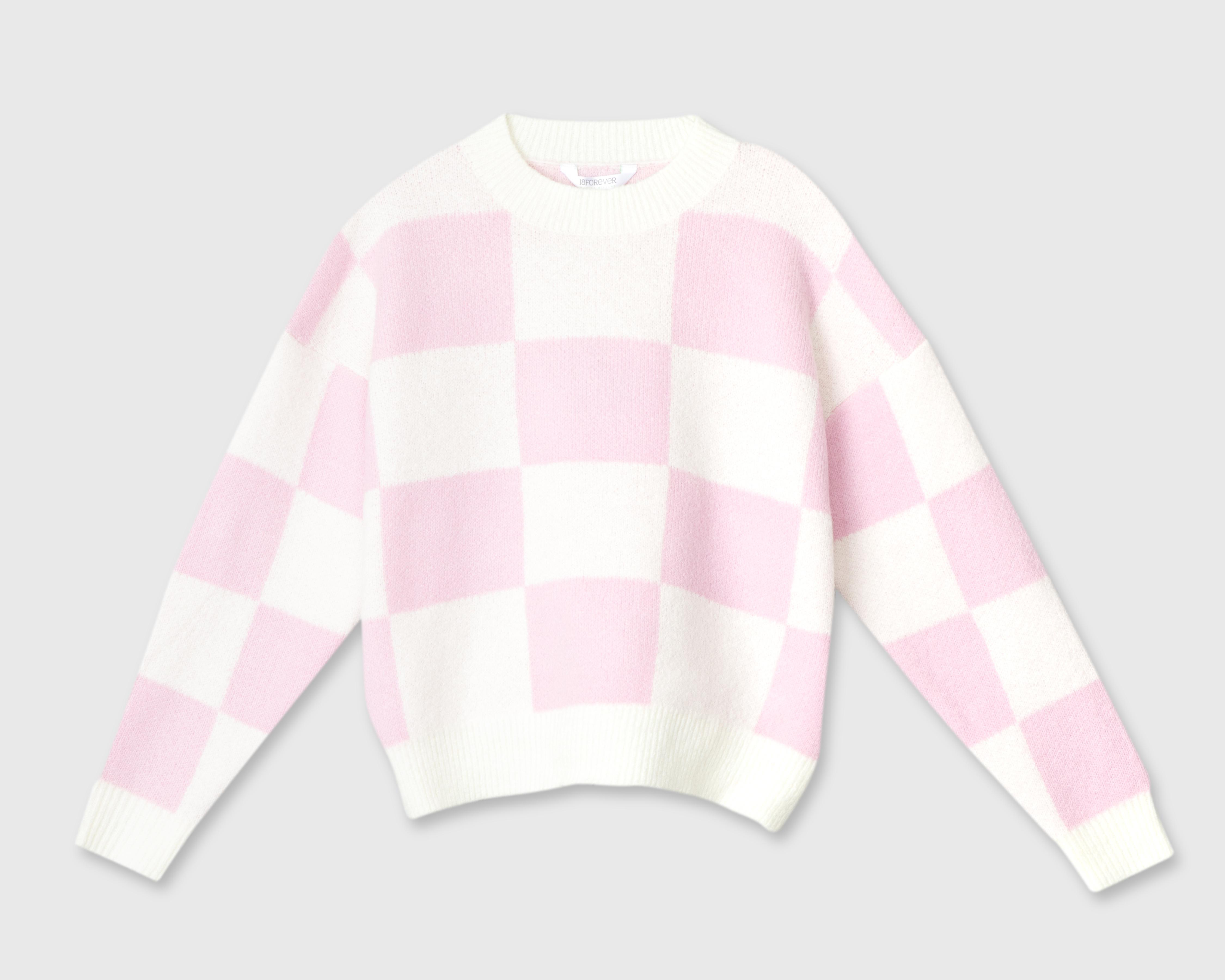 Suéter a Cuadros 18 Forever para Mujer