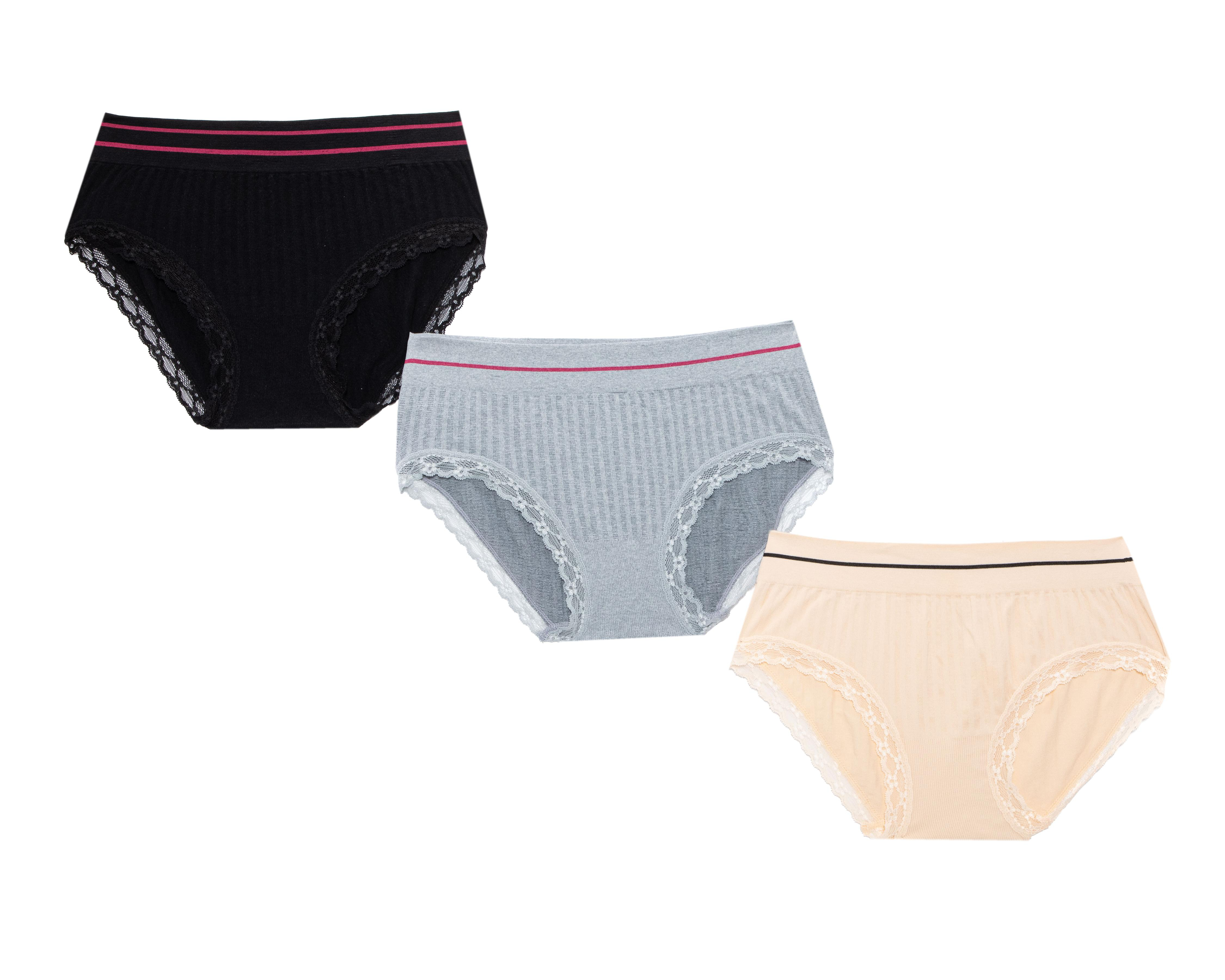 Foto 1 | Pantaleta Beauty Secret para Mujer 3 Piezas