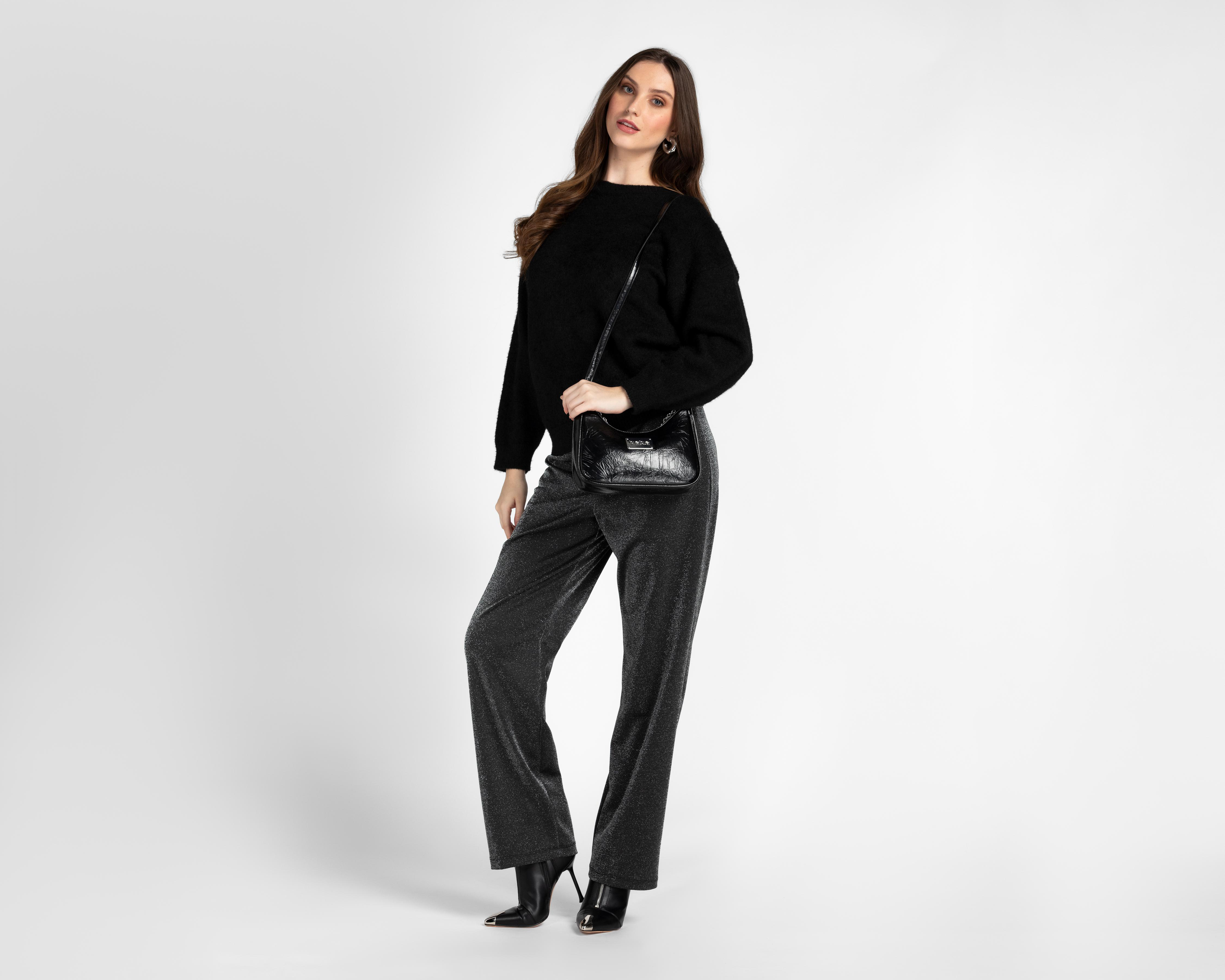 Foto 2 | Suéter Negro Sahara para Mujer