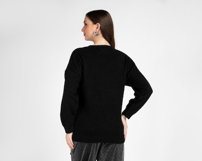 Foto 3 | Suéter Negro Sahara para Mujer