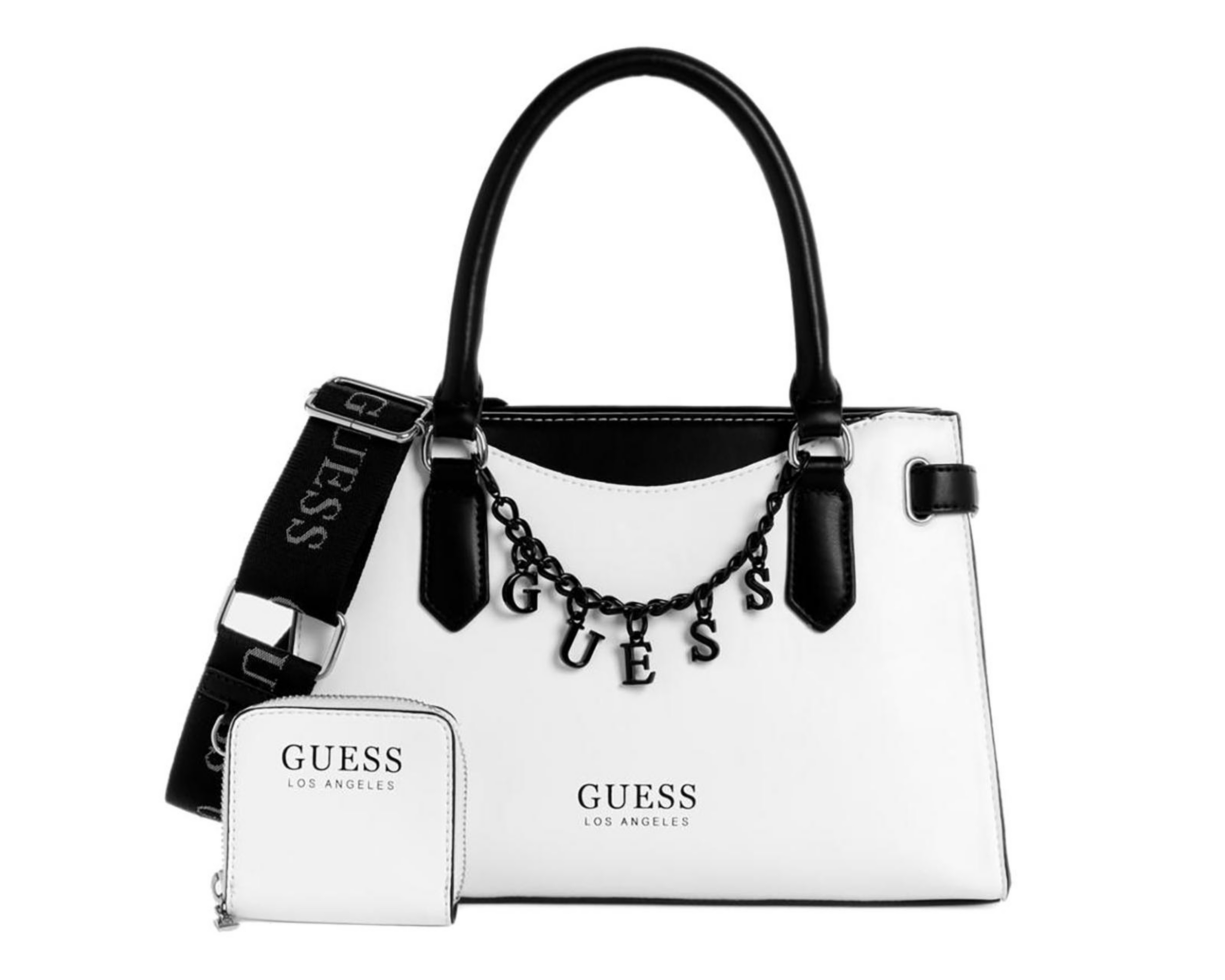 Foto 2 pulgar | Bolsa de Hombro Guess Amarantha con Monedero