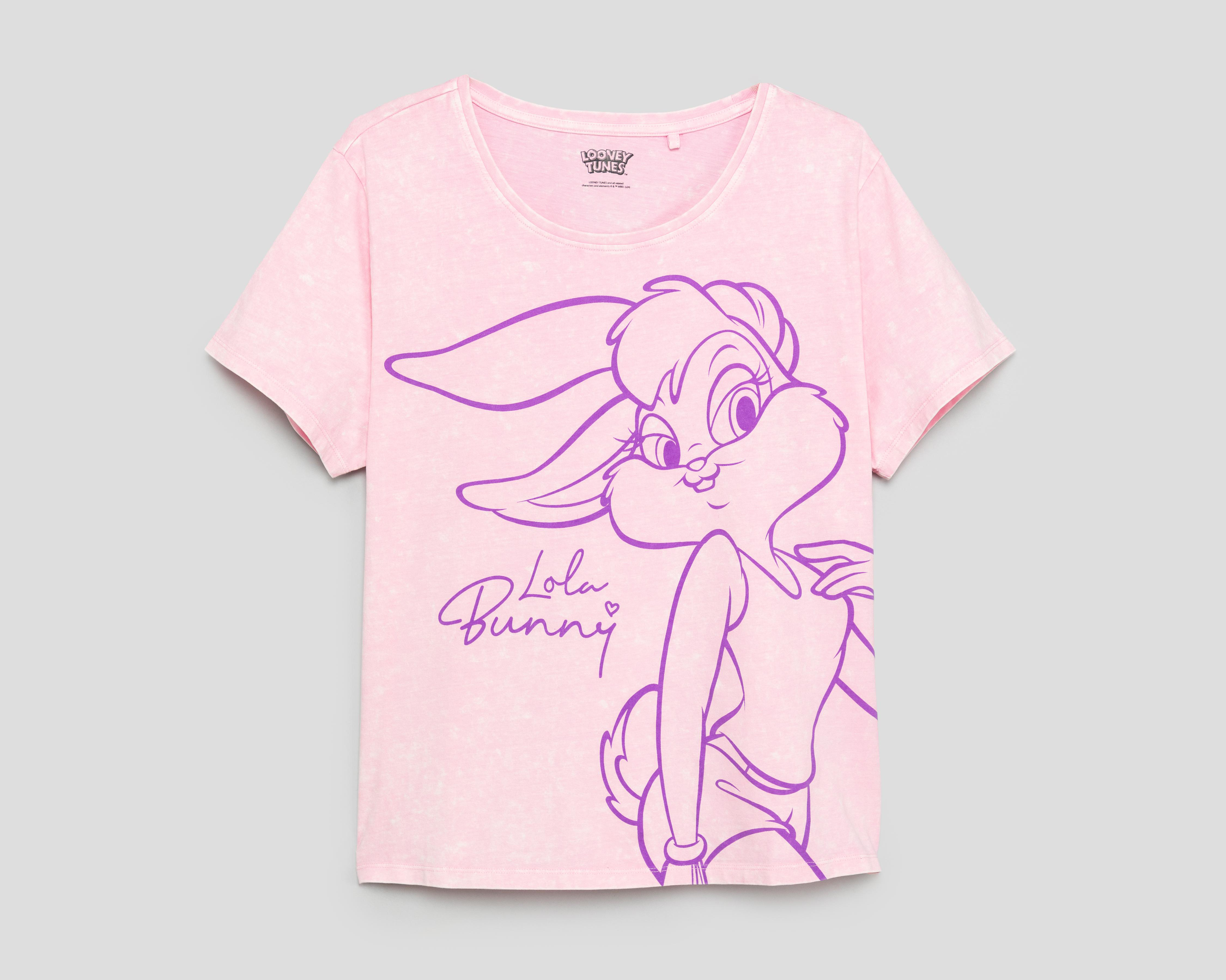 Foto 2 pulgar | Playera Looney Tunes Estampada para Mujer
