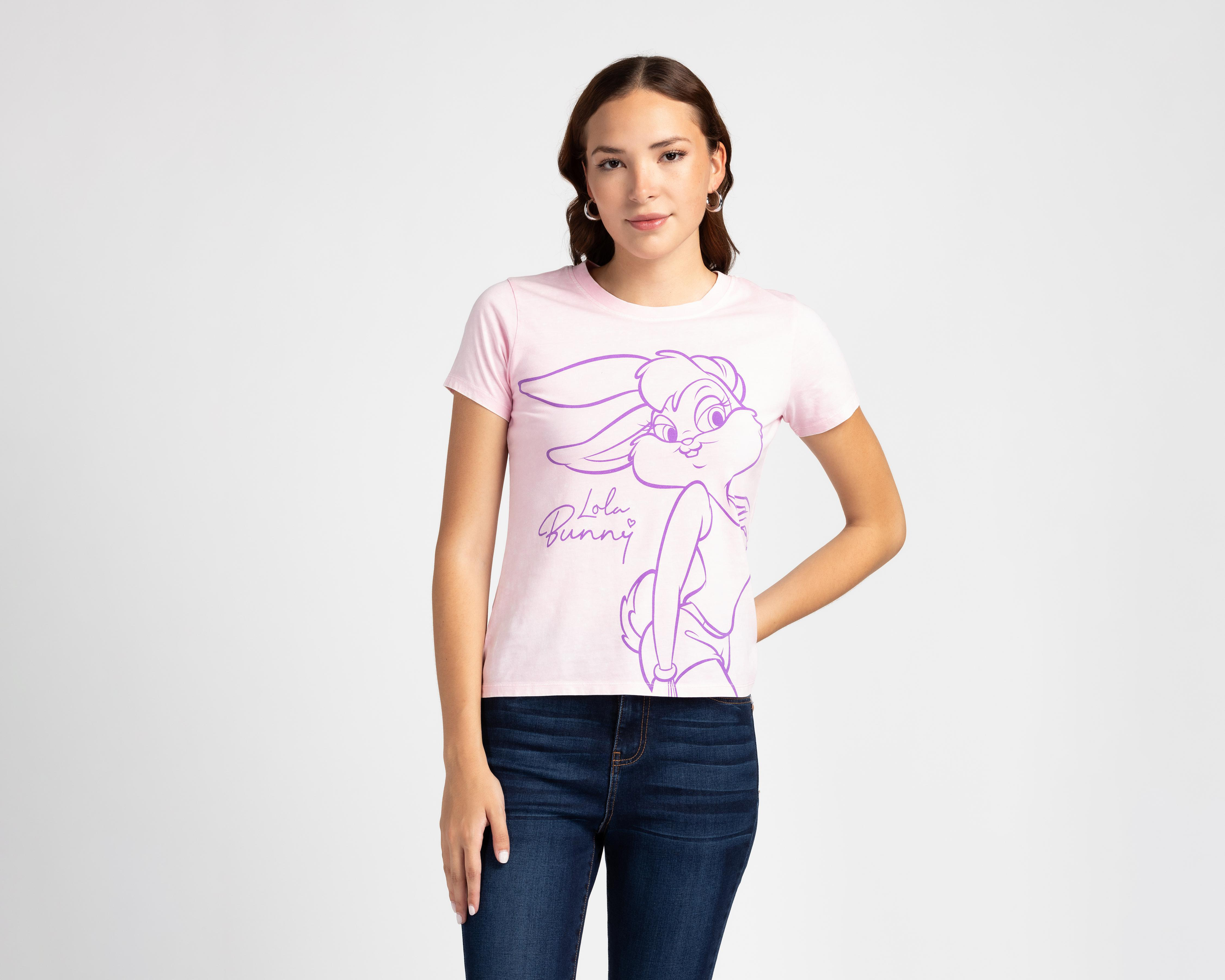 Playera Looney Tunes Estampada para Mujer $249