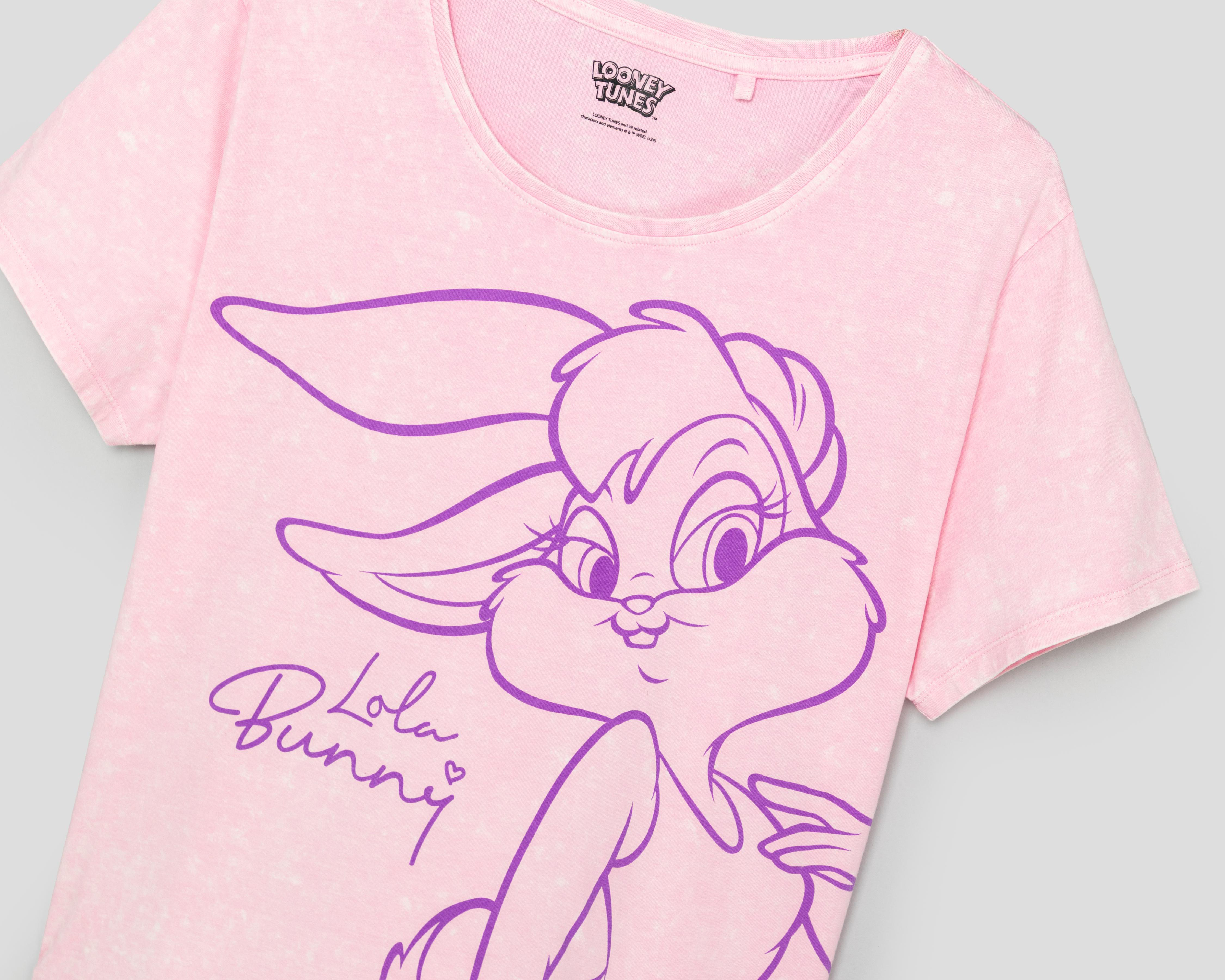 Foto 4 pulgar | Playera Looney Tunes Estampada para Mujer