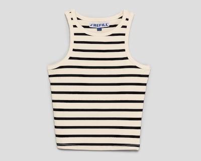 Foto 1 | Playera Refill a Rayas para Mujer