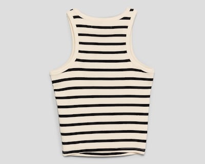 Foto 2 | Playera Refill a Rayas para Mujer