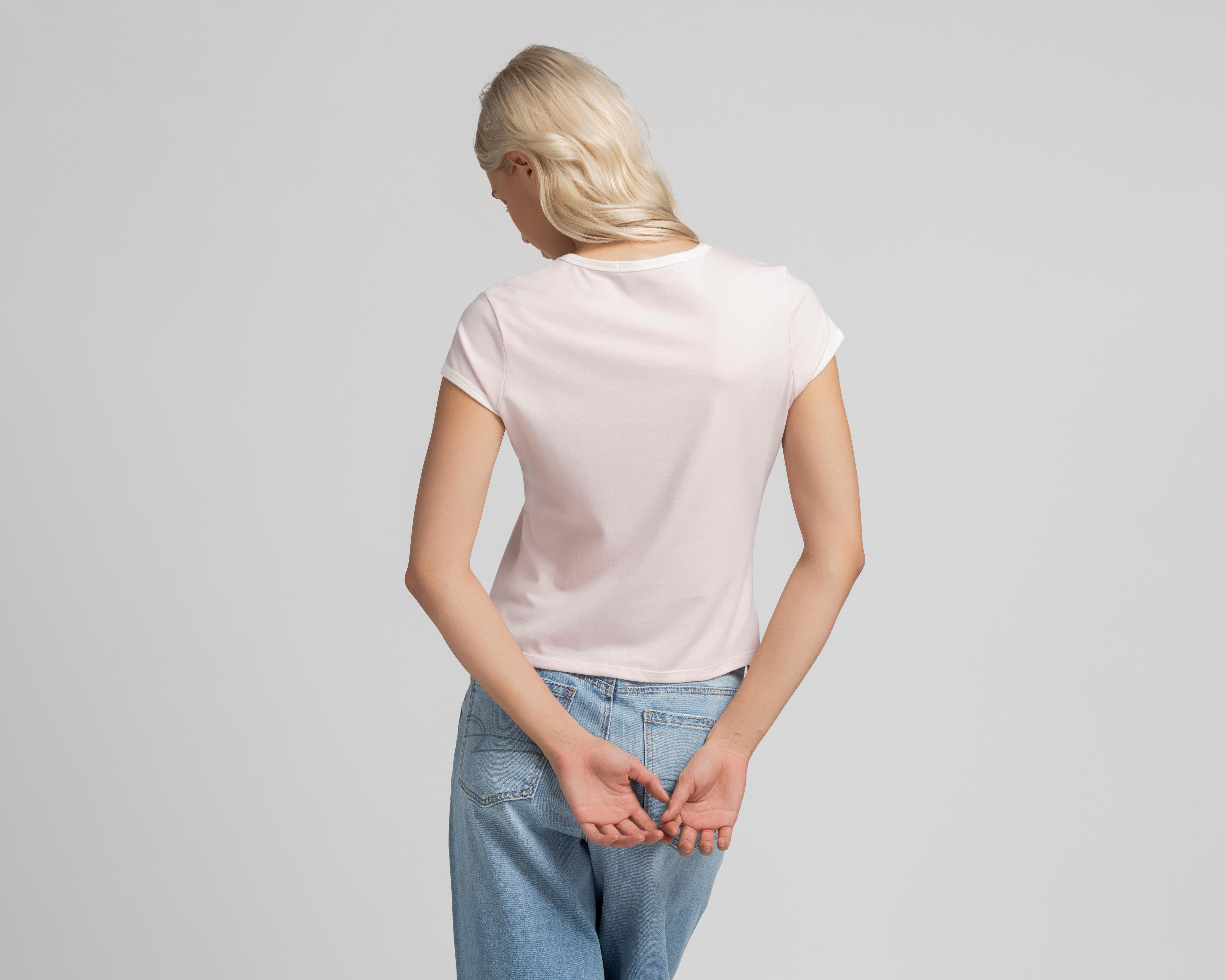 Foto 5 pulgar | Playera Refill para Mujer 2 Piezas