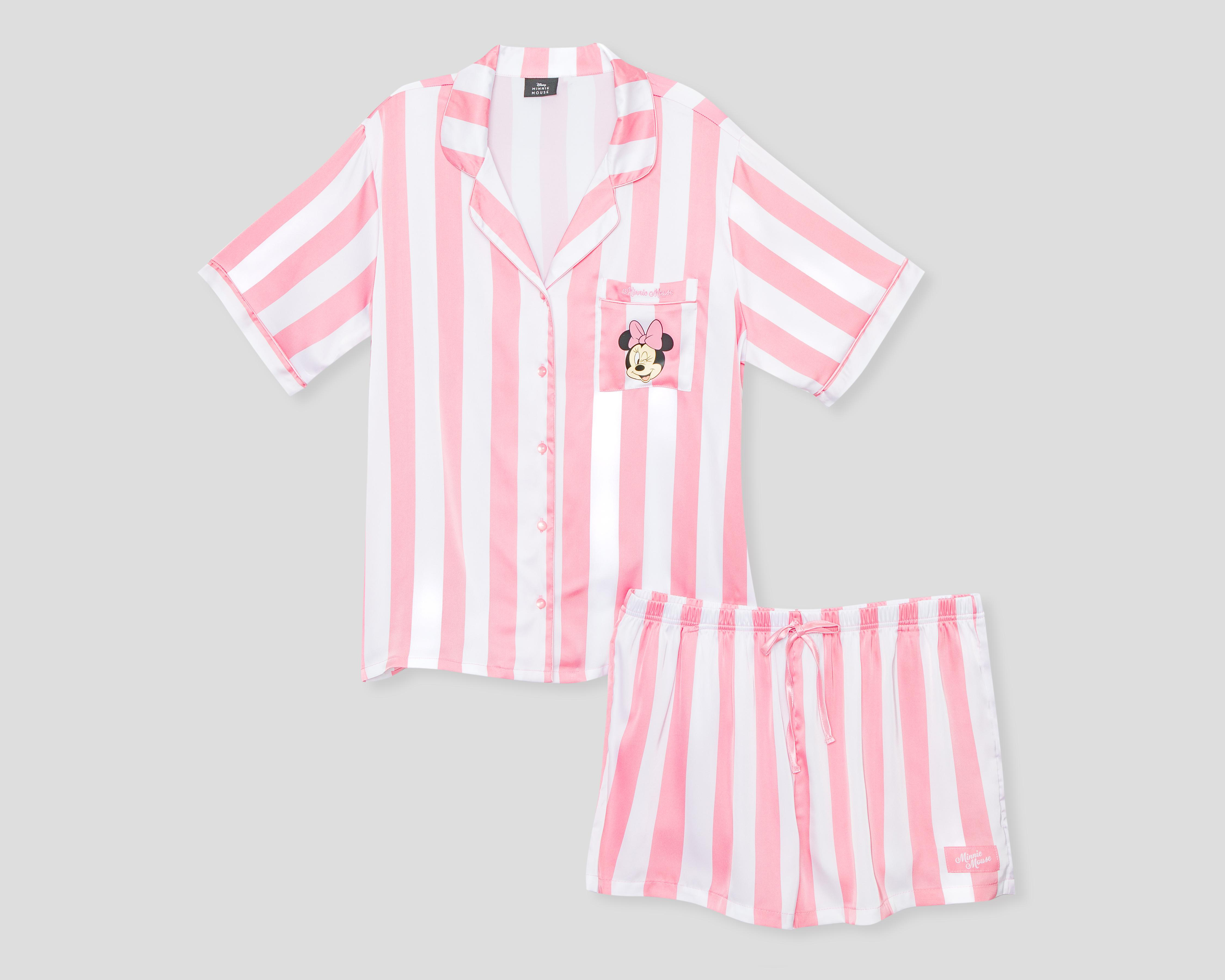 Foto 2 pulgar | Pijama Disney Minnie Mouse para Mujer 2 Piezas