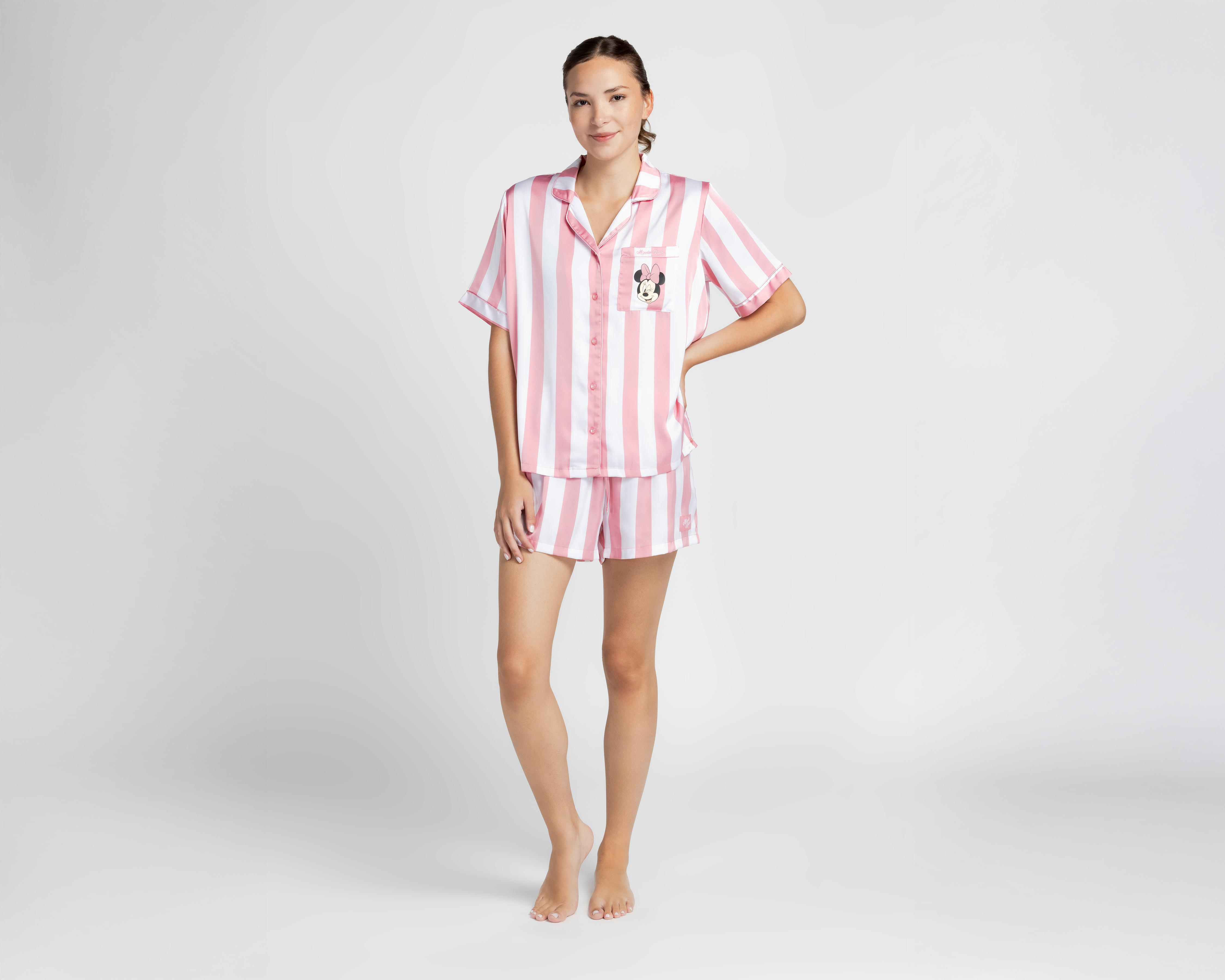 Pijama Disney Minnie Mouse para Mujer 2 Piezas $549