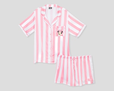 Foto 1 | Pijama Disney Minnie Mouse para Mujer 2 Piezas