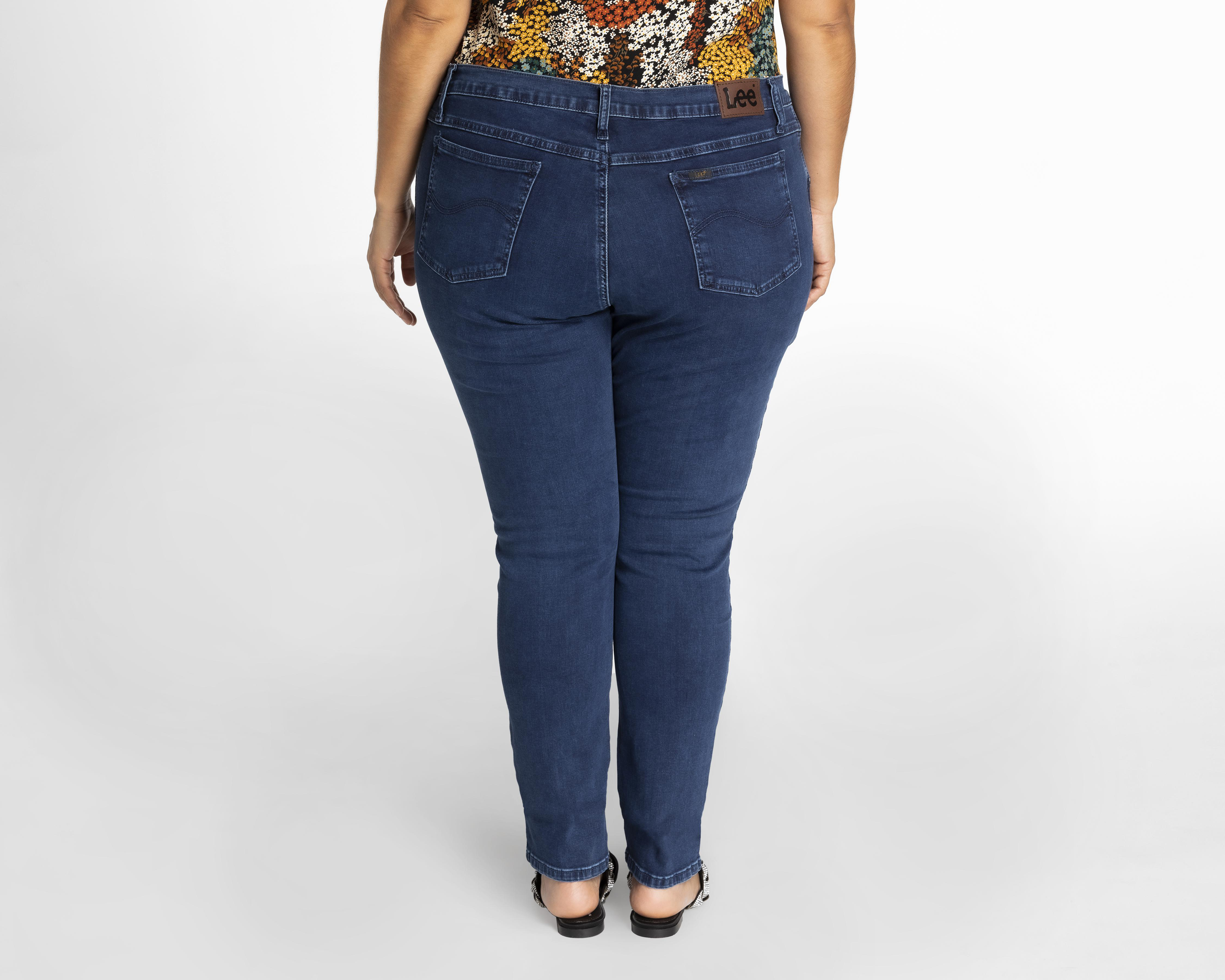 Foto 4 pulgar | Jeans Lee 112323882 Skinny Azul