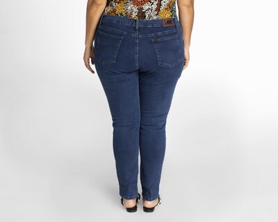 Foto 3 | Jeans Lee 112323882 Skinny Azul