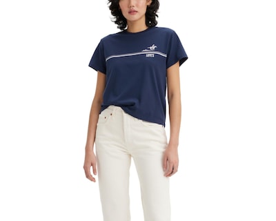 Foto 1 | Playera Levi's Manga Corta para Mujer