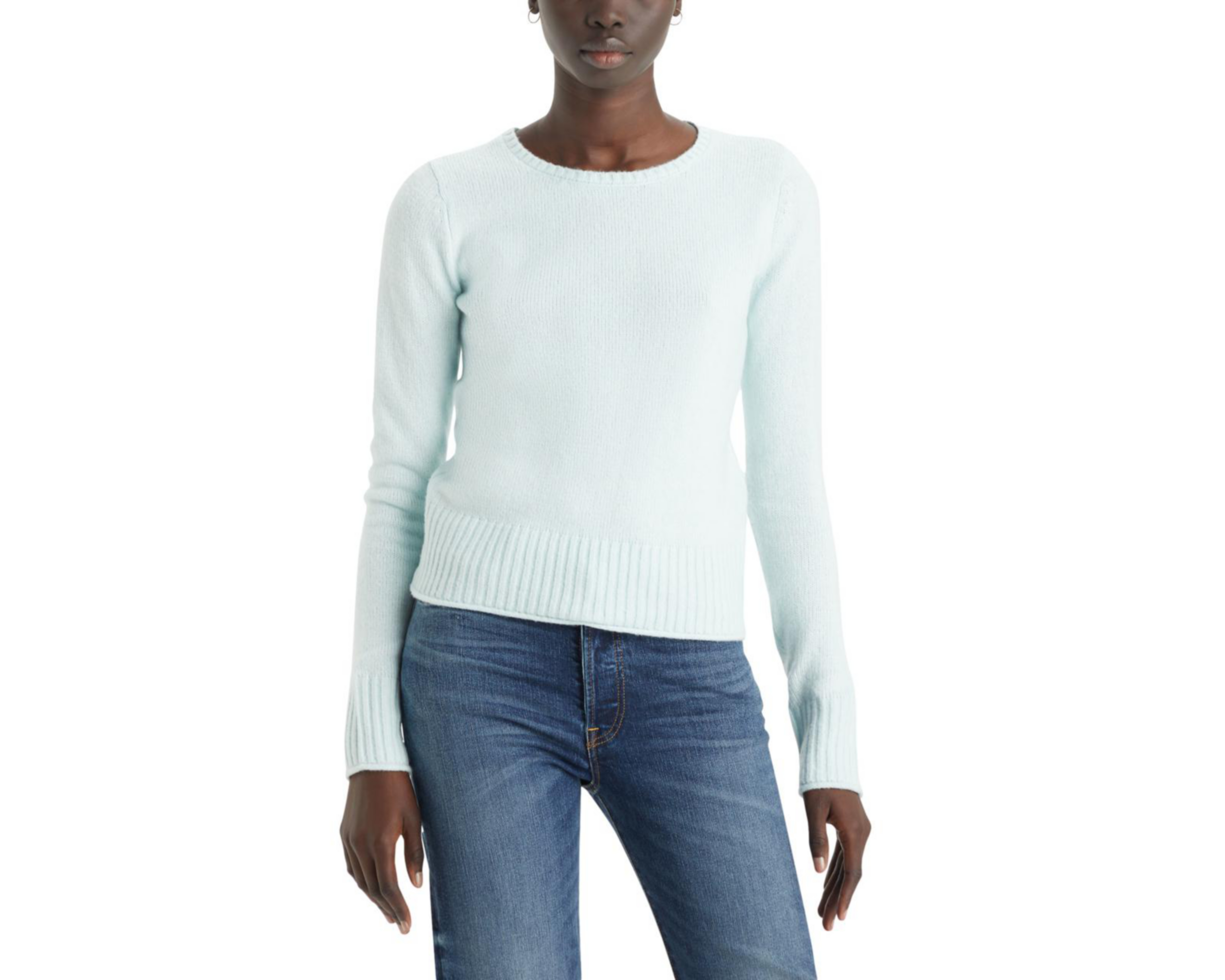 Foto 2 pulgar | Suéter Azul Levi's para Mujer
