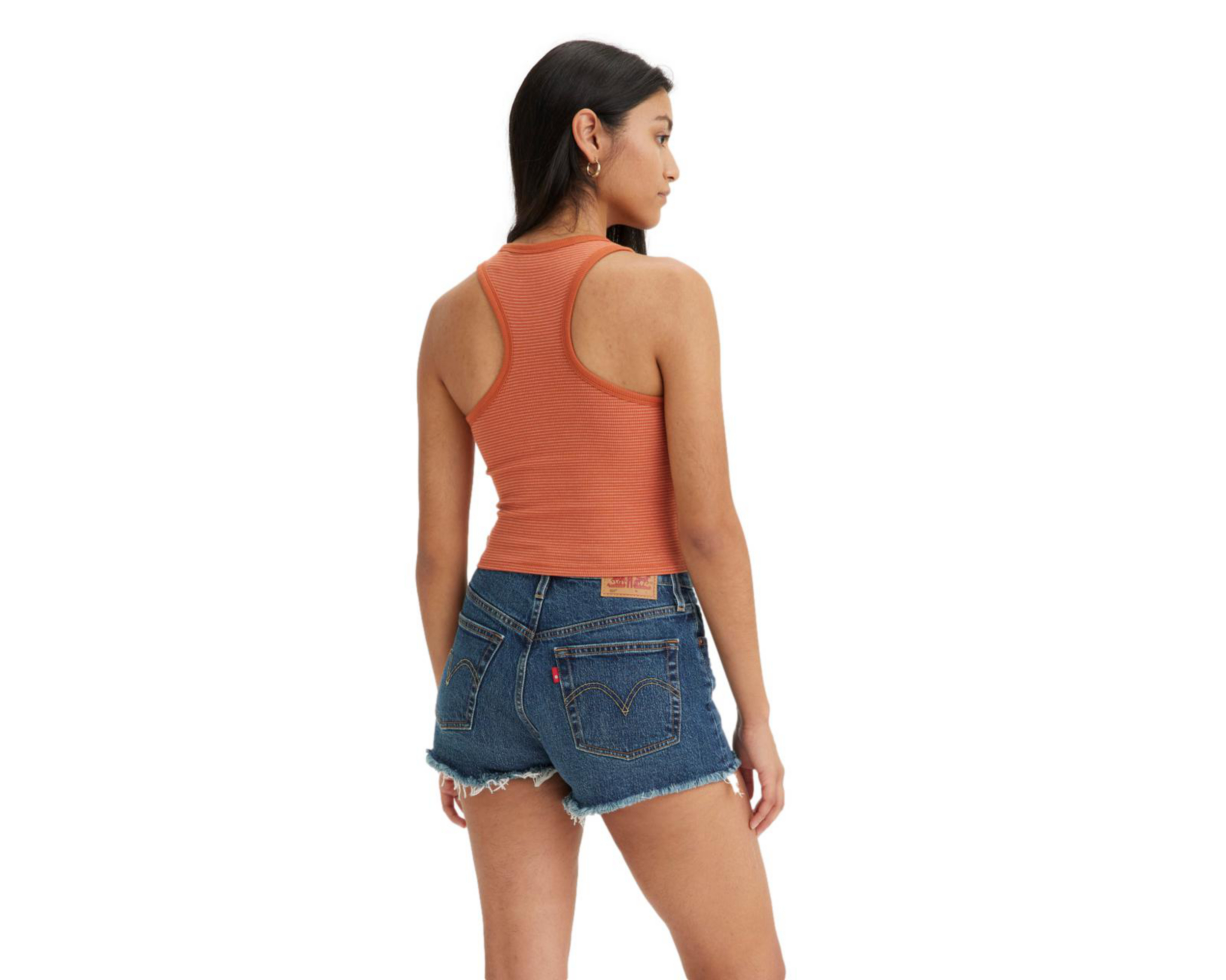 Foto 3 pulgar | Playera Levi's sin Mangas para Mujer