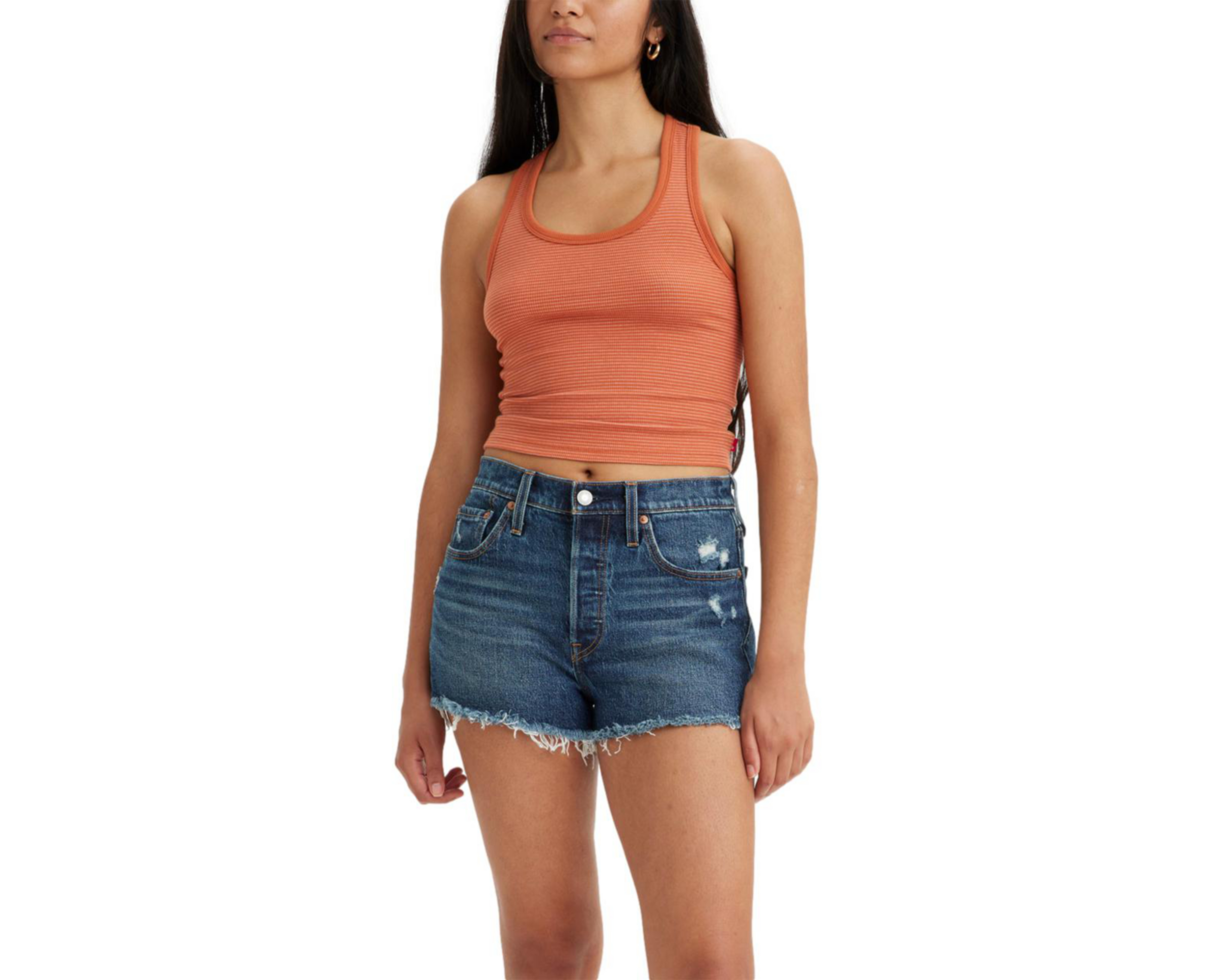 Foto 4 pulgar | Playera Levi's sin Mangas para Mujer