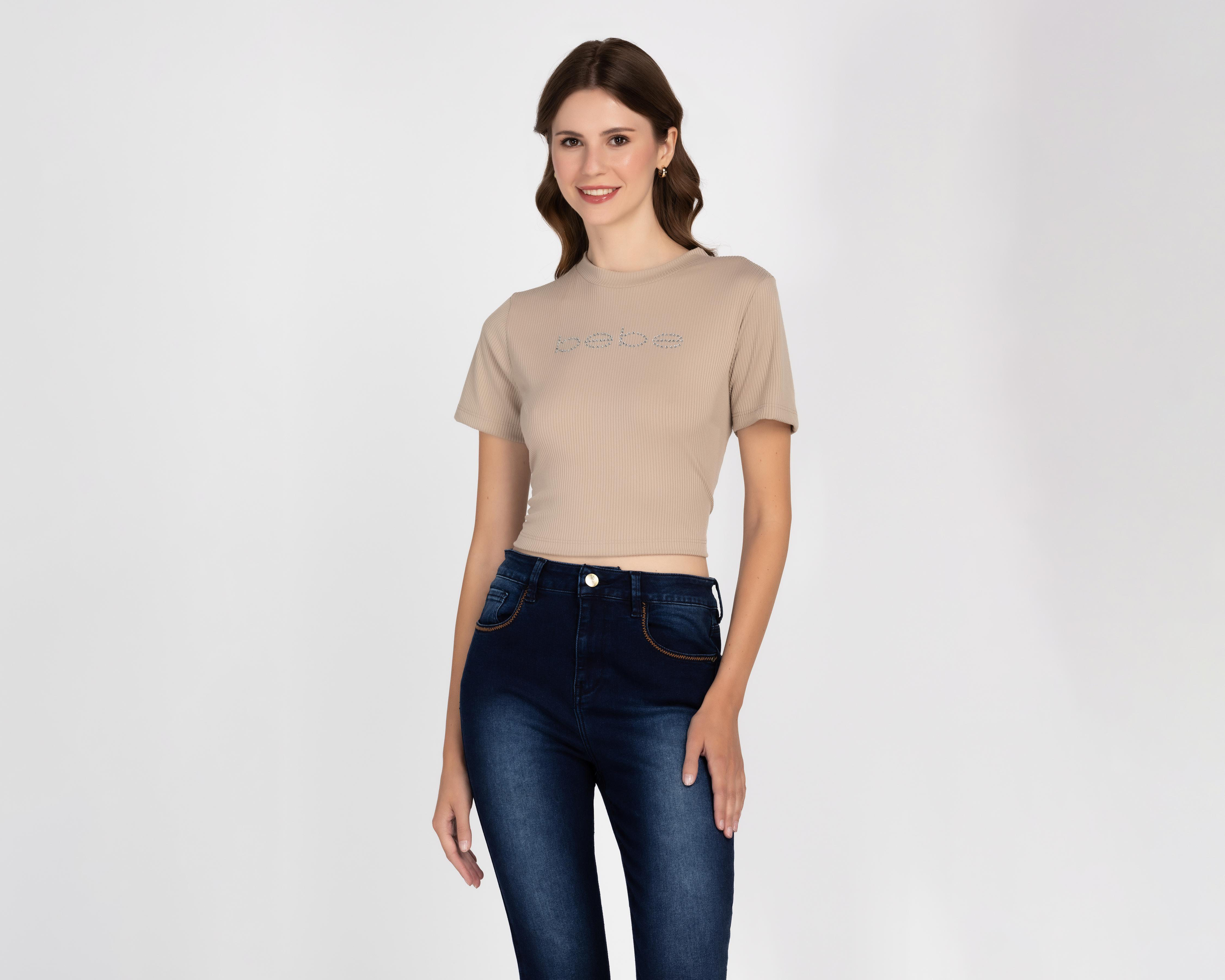 Playera Bebe Manga Corta para Mujer