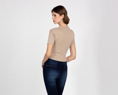Foto 3 | Playera Bebe Manga Corta para Mujer