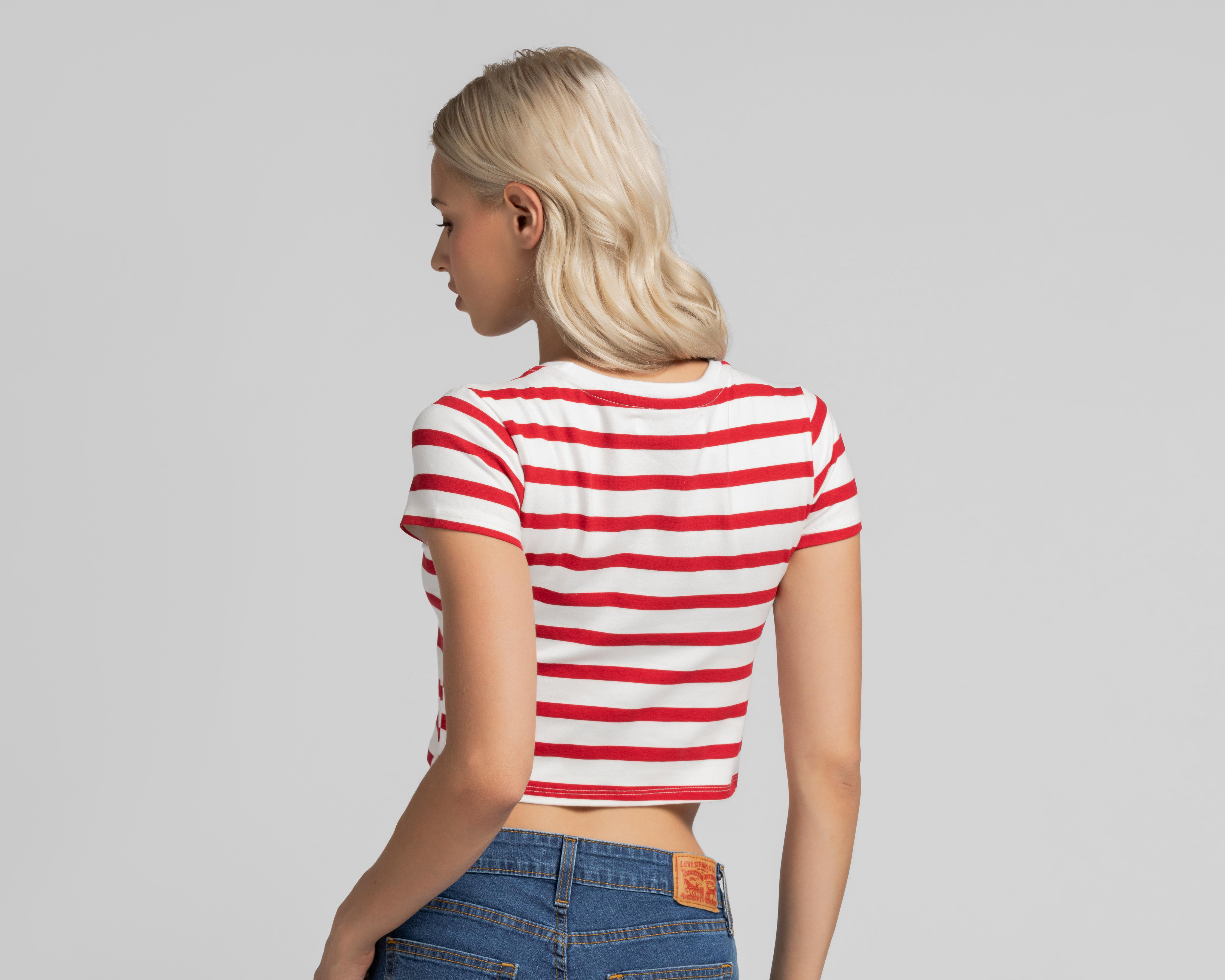 Foto 4 pulgar | Playera Refill Manga Corta para Mujer