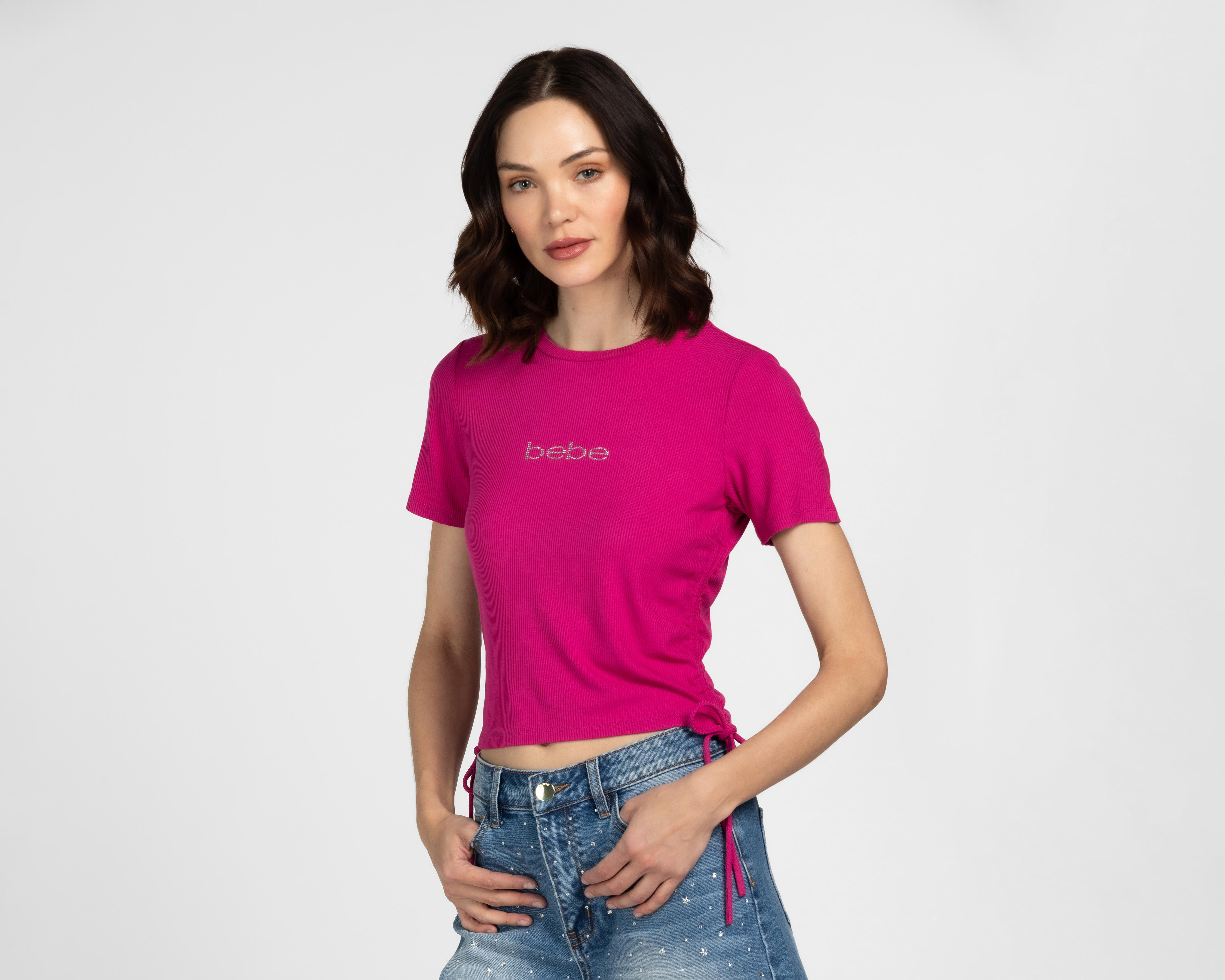Foto 2 pulgar | Playera Bebe Manga Corta para Mujer