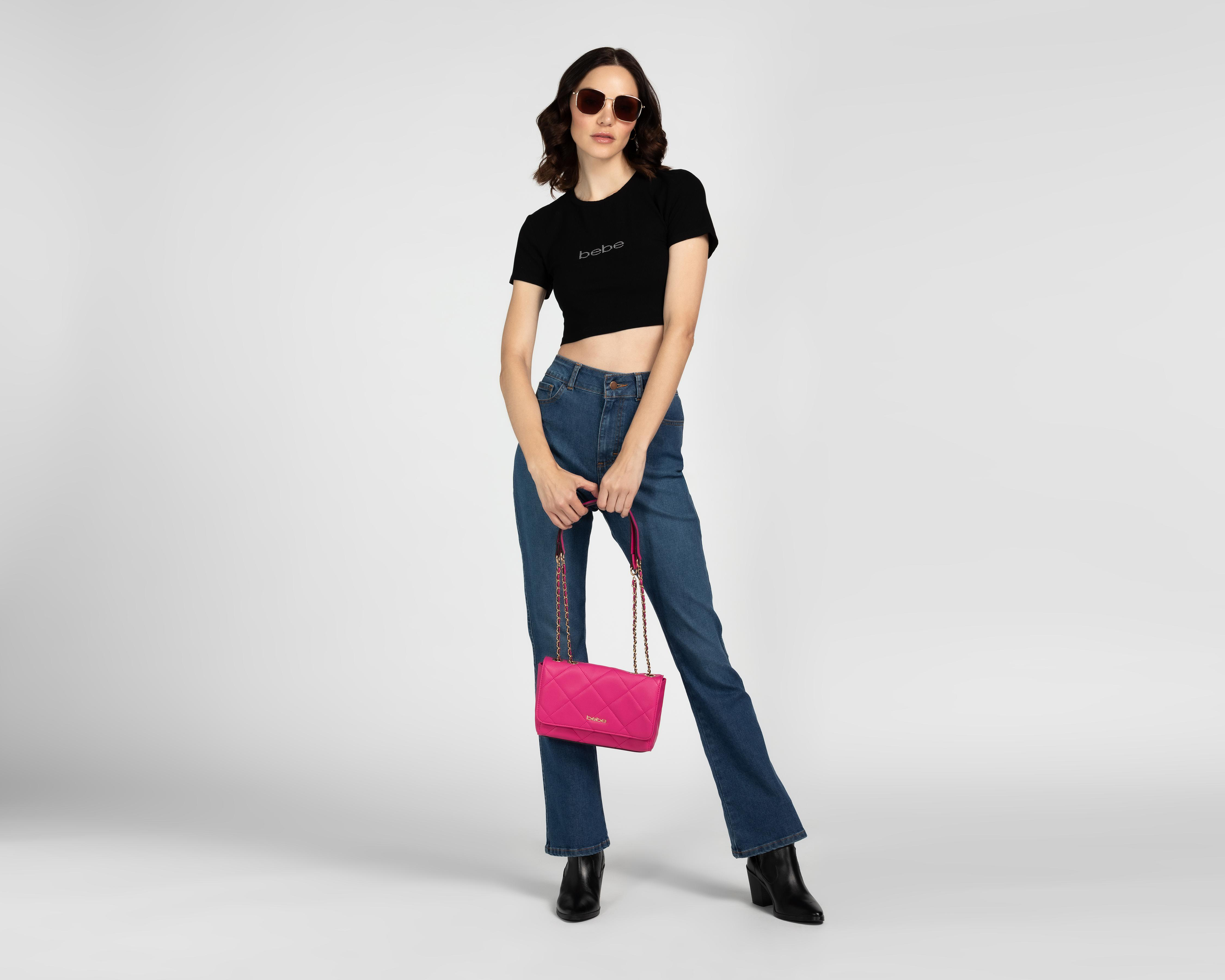 Foto 2 | Playera Bebe Manga Corta para Mujer
