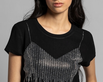 Foto 4 | Blusa Strona Manga Corta para Mujer