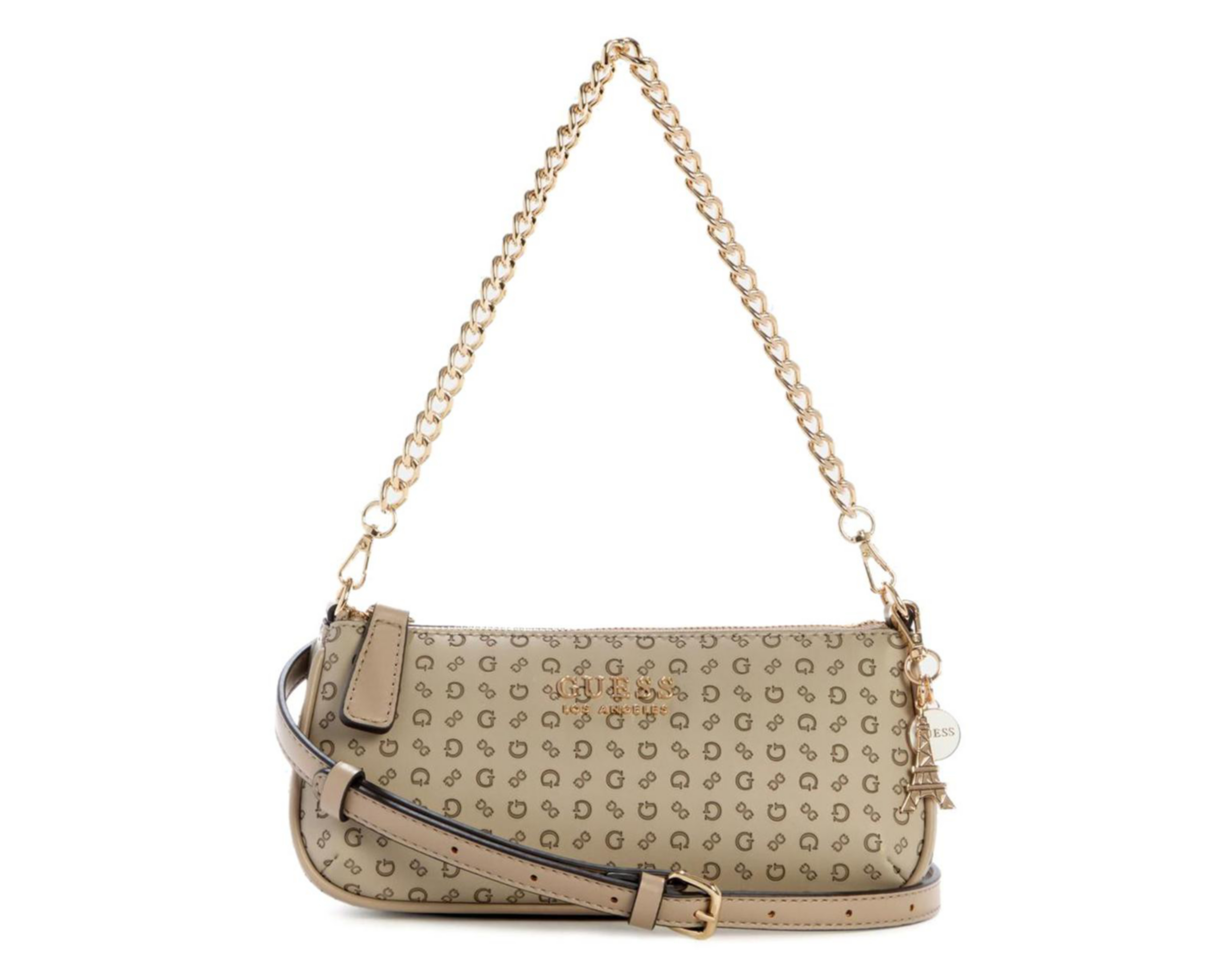 Foto 2 pulgar | Bolsa de Hombro Guess Tournesol con Colgante