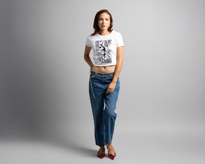 Foto 1 | Playera Manga Corta Strona para Mujer