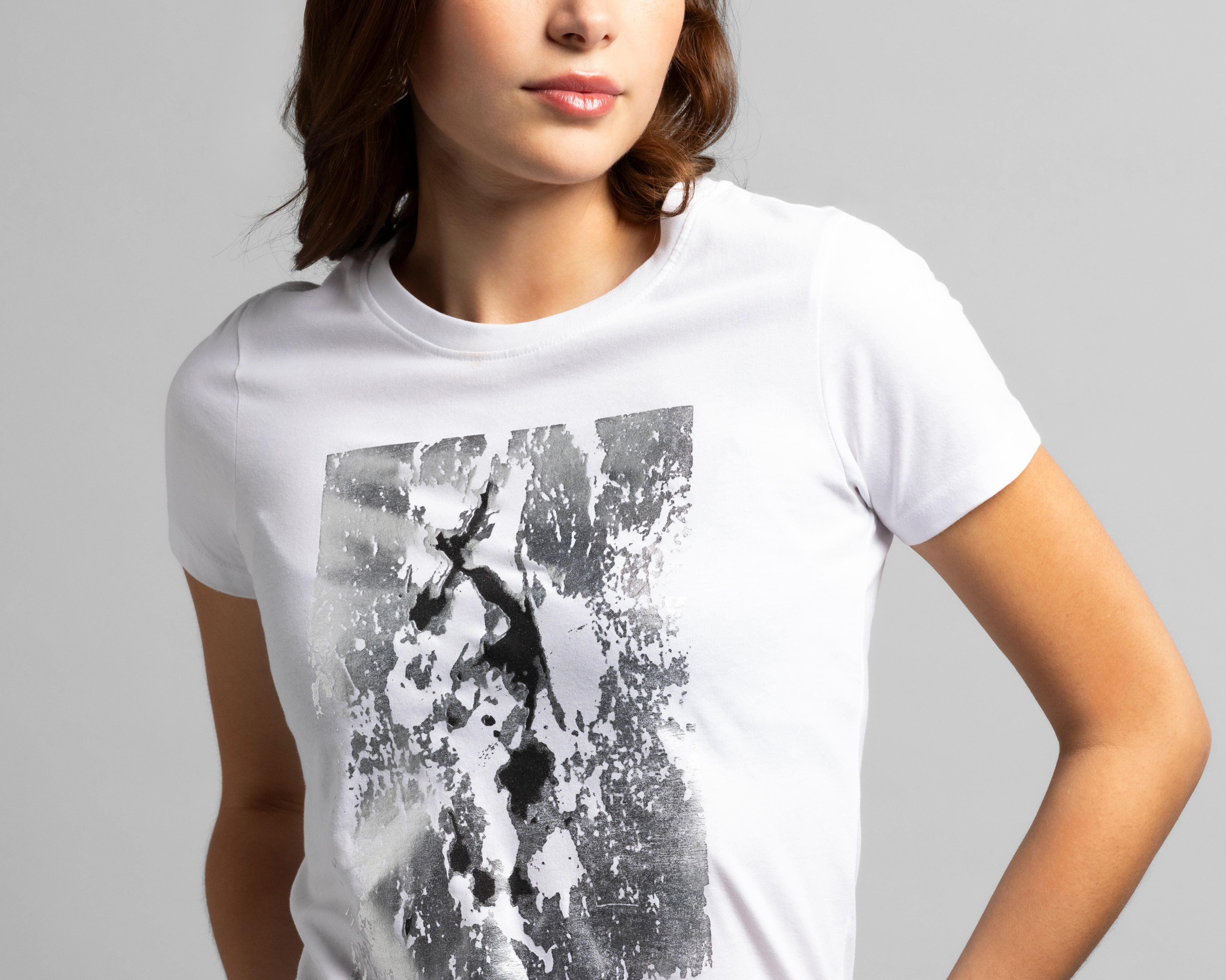 Foto 5 pulgar | Playera Manga Corta Strona para Mujer