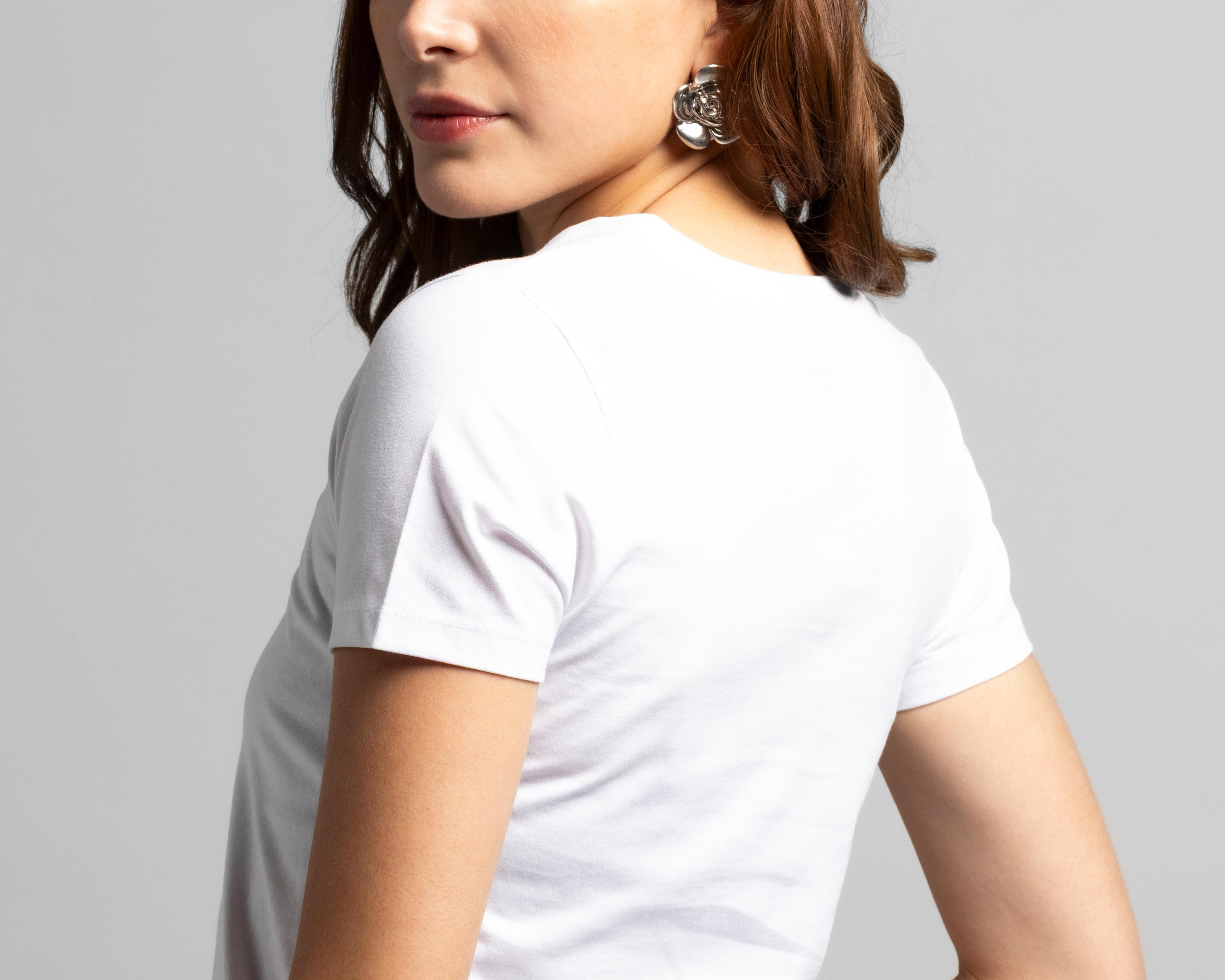 Foto 6 pulgar | Playera Manga Corta Strona para Mujer