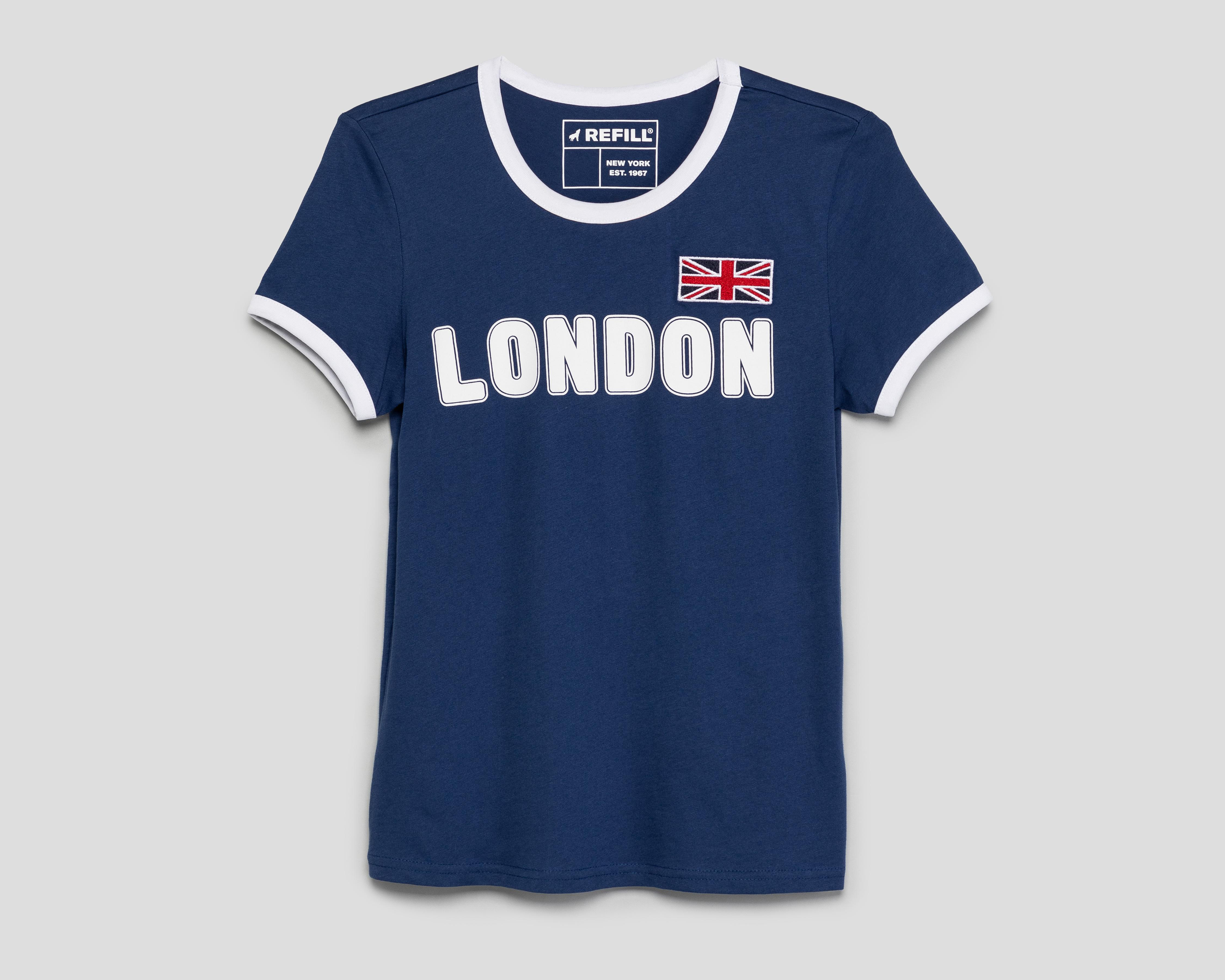 Playera Refill Estampada para Mujer