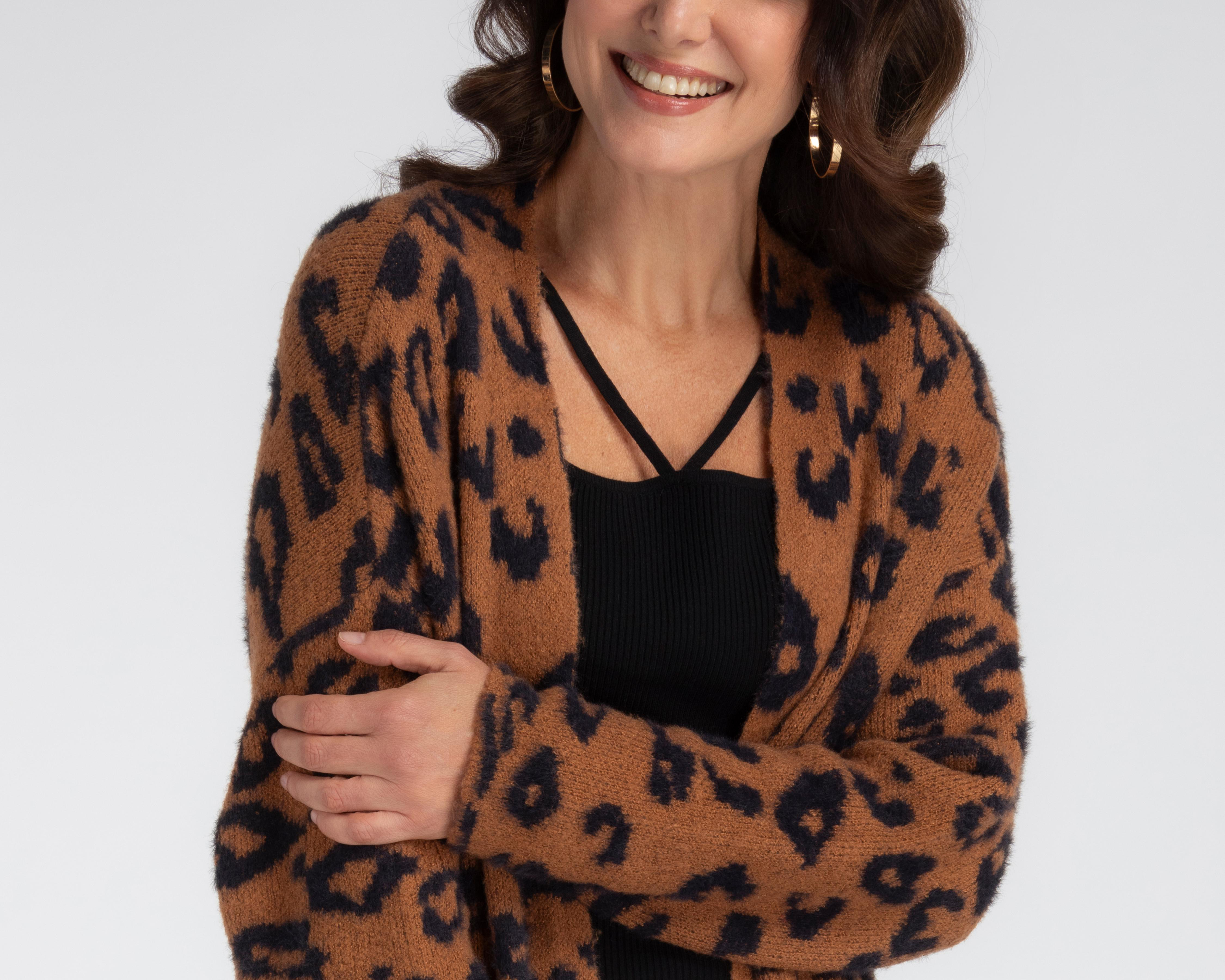 Foto 4 | Cárdigan con Bolsas Sahara para Mujer