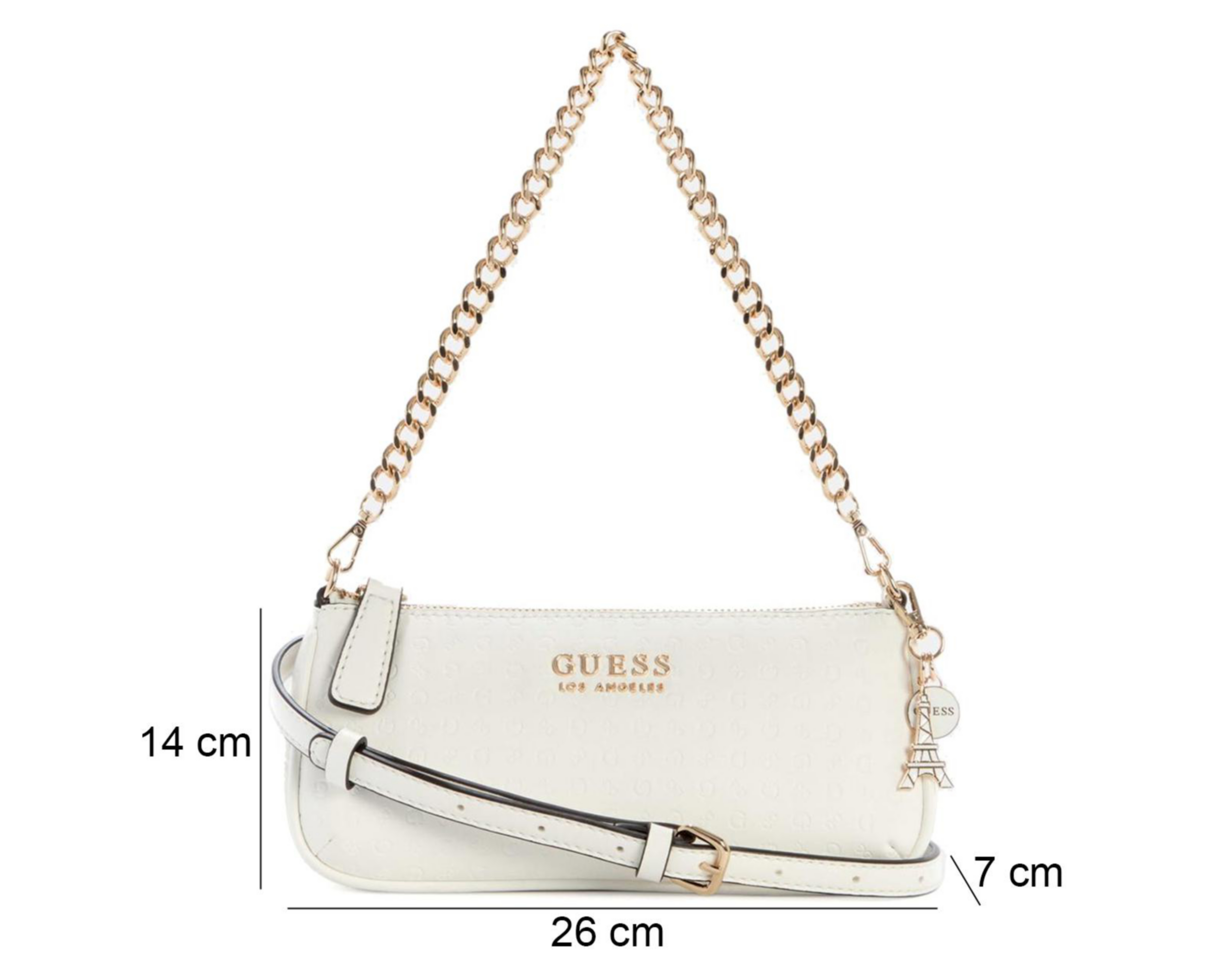 Foto 5 pulgar | Bolsa de Hombro Guess Tournesol
