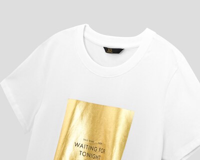 Foto 3 | Playera Manga Corta Jennifer Lopez para Mujer