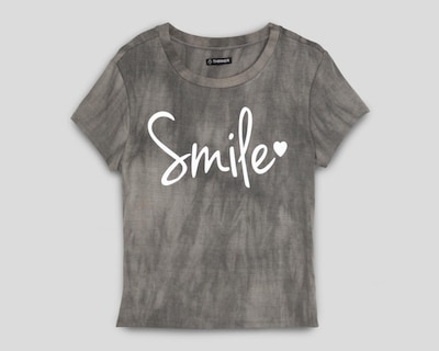 Foto 1 | Playera Thinner Manga Corta para Mujer