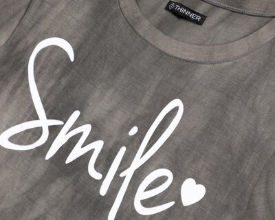 Foto 3 | Playera Thinner Manga Corta para Mujer