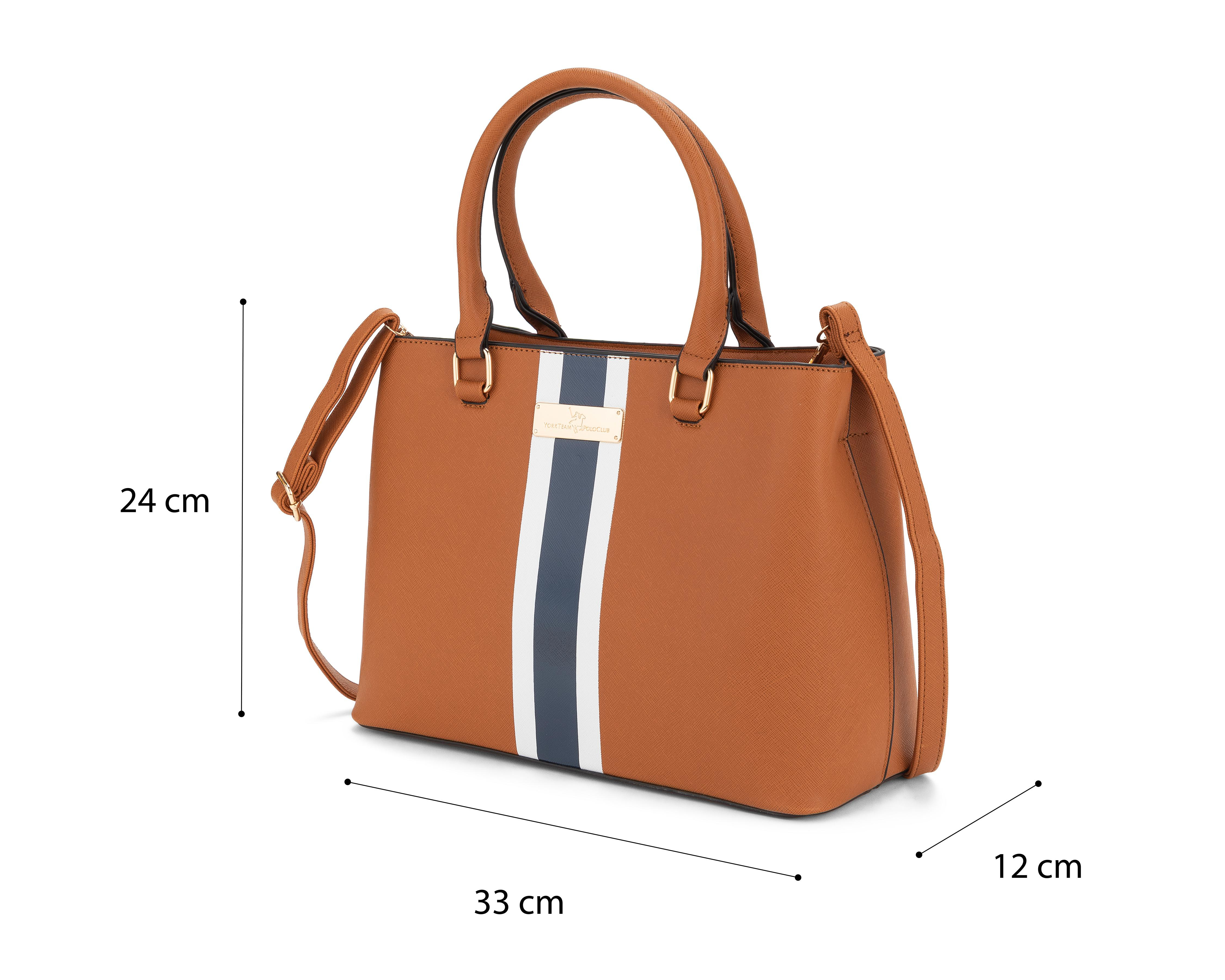 Foto 5 | Bolsa de Mano York Team Polo Club Café