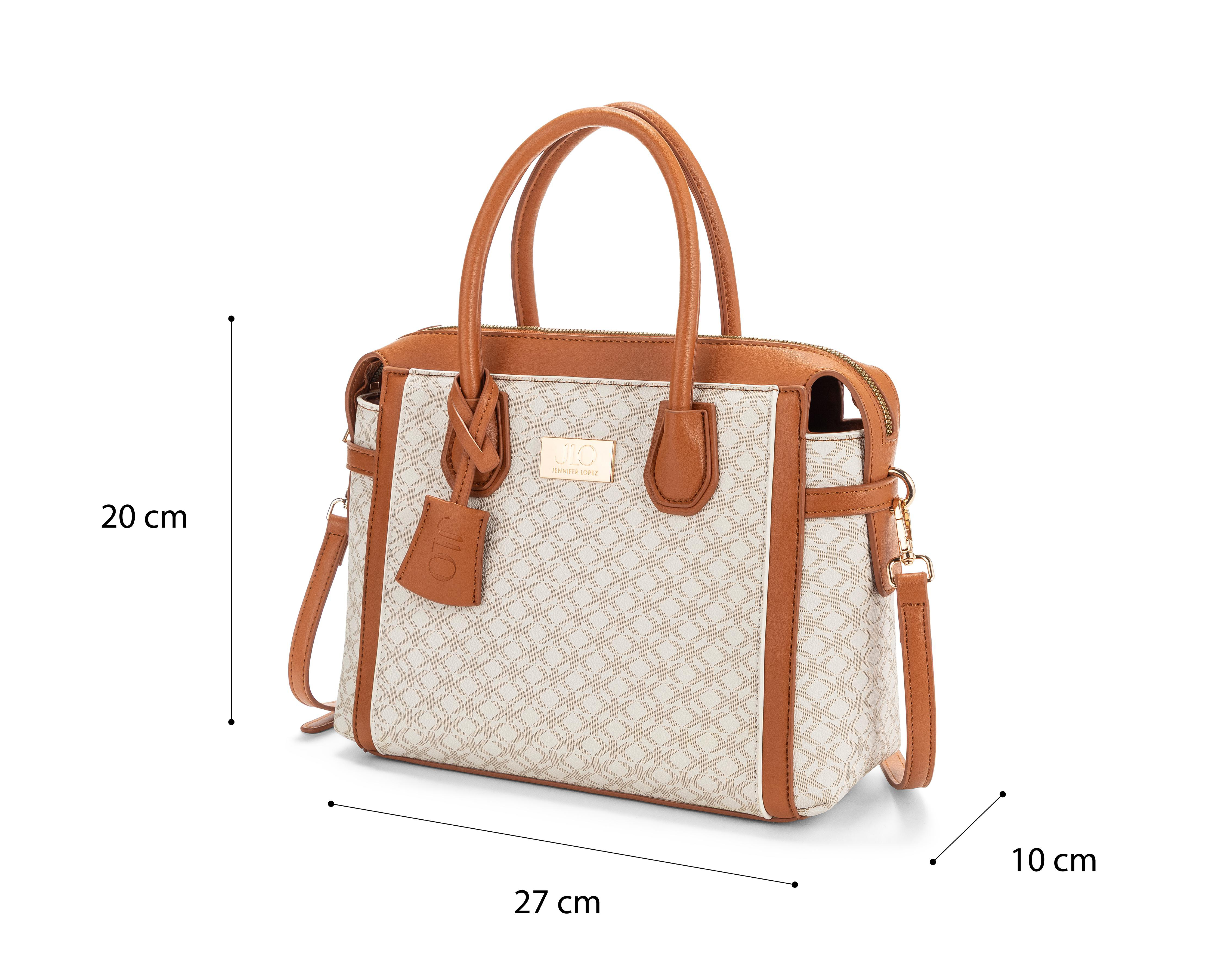Foto 6 pulgar | Bolsa de Mano Jennifer Lopez Blanca