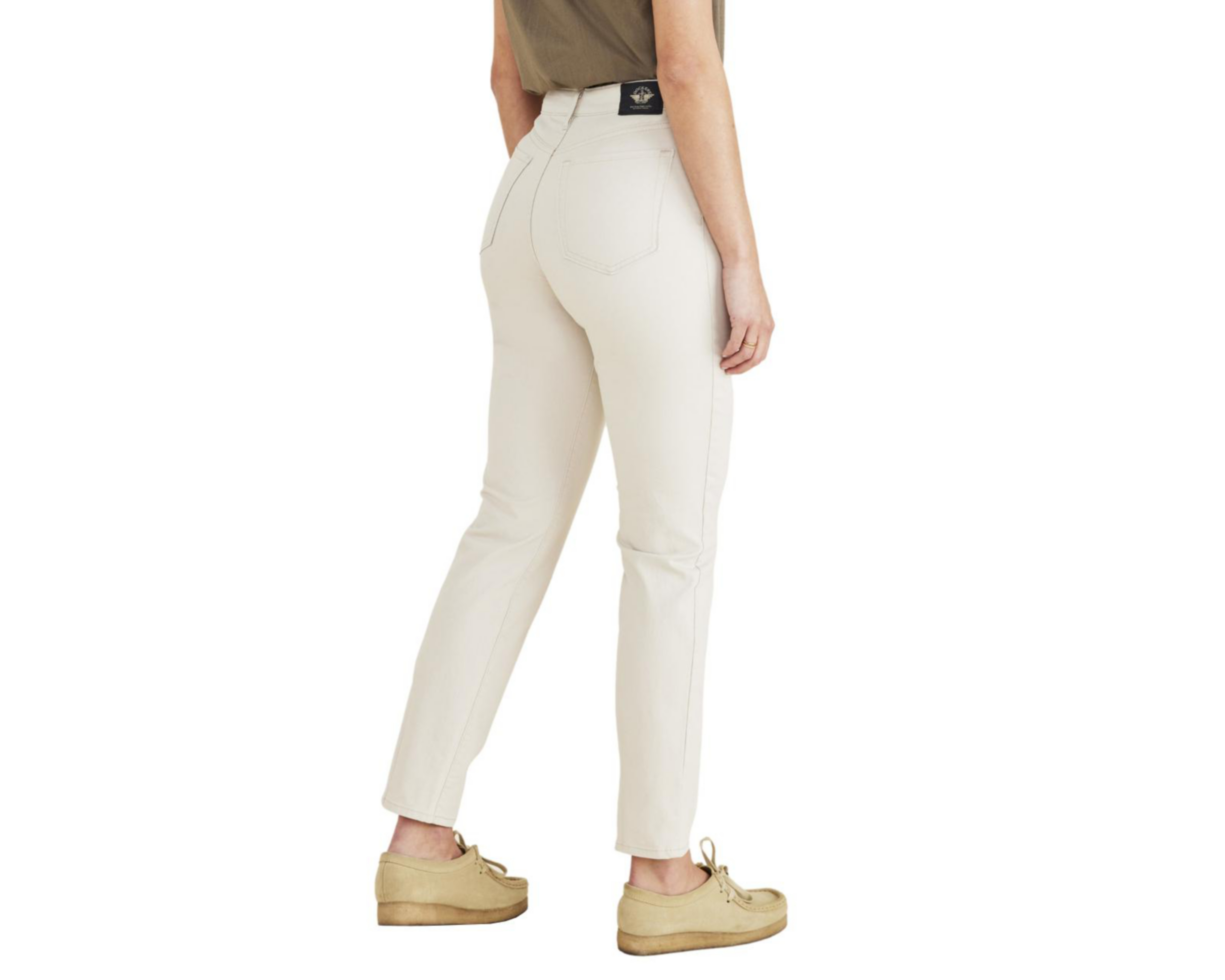 Foto 4 pulgar | Jeans Dockers Skinny Beige