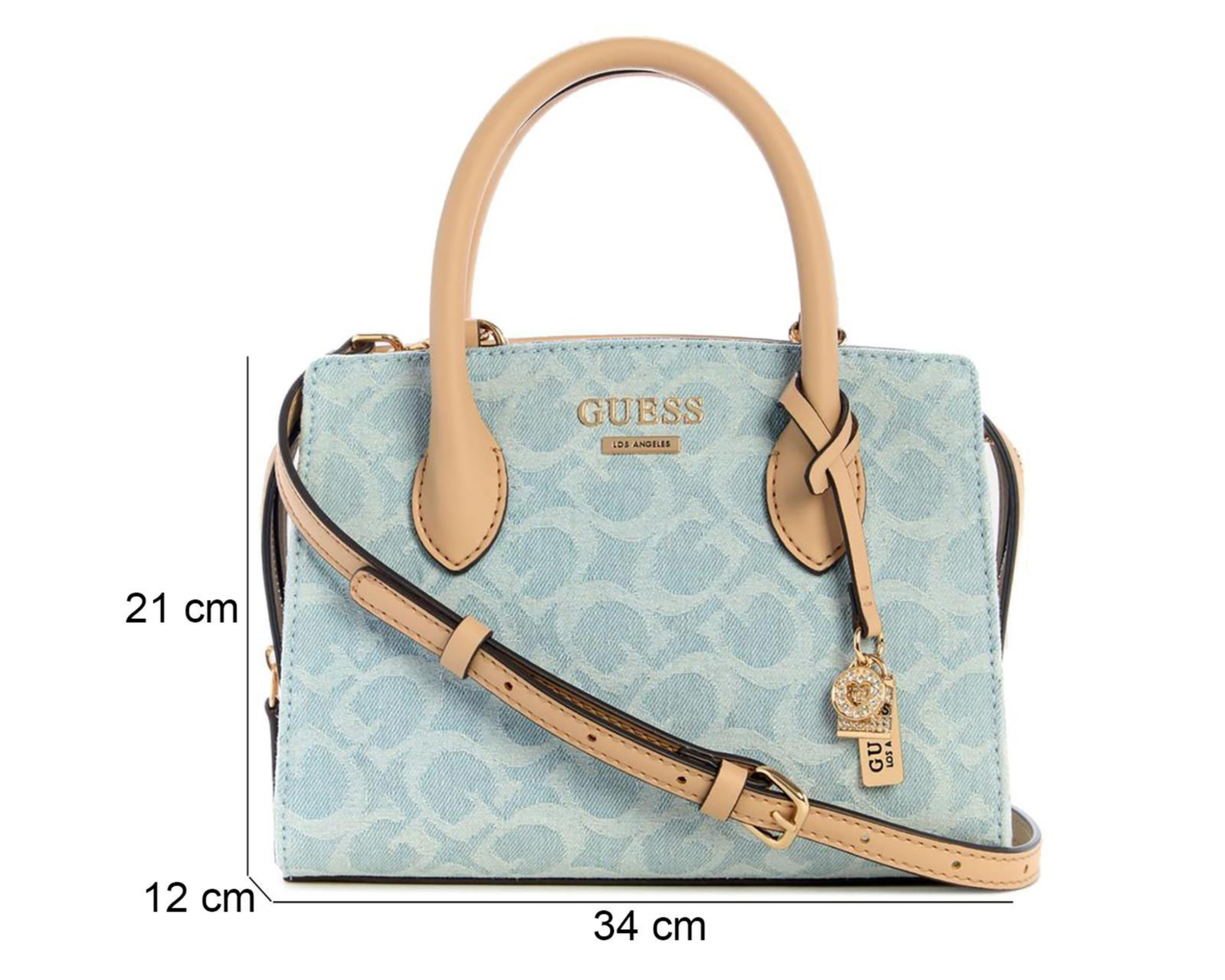 Foto 5 pulgar | Bolsa de Hombro Guess Beryln