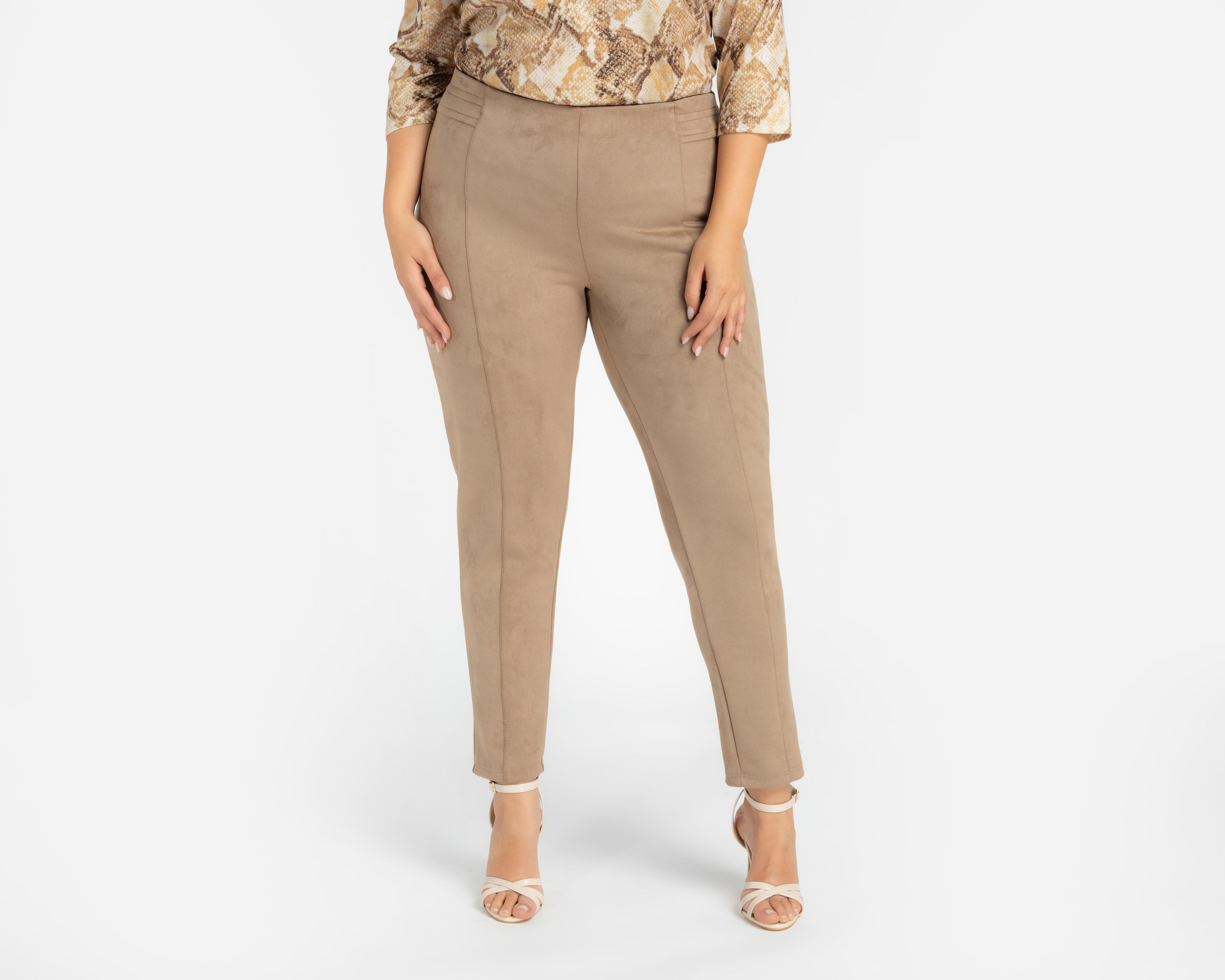 Foto 5 pulgar | Leggings Casuales Suede Sahara para Mujer