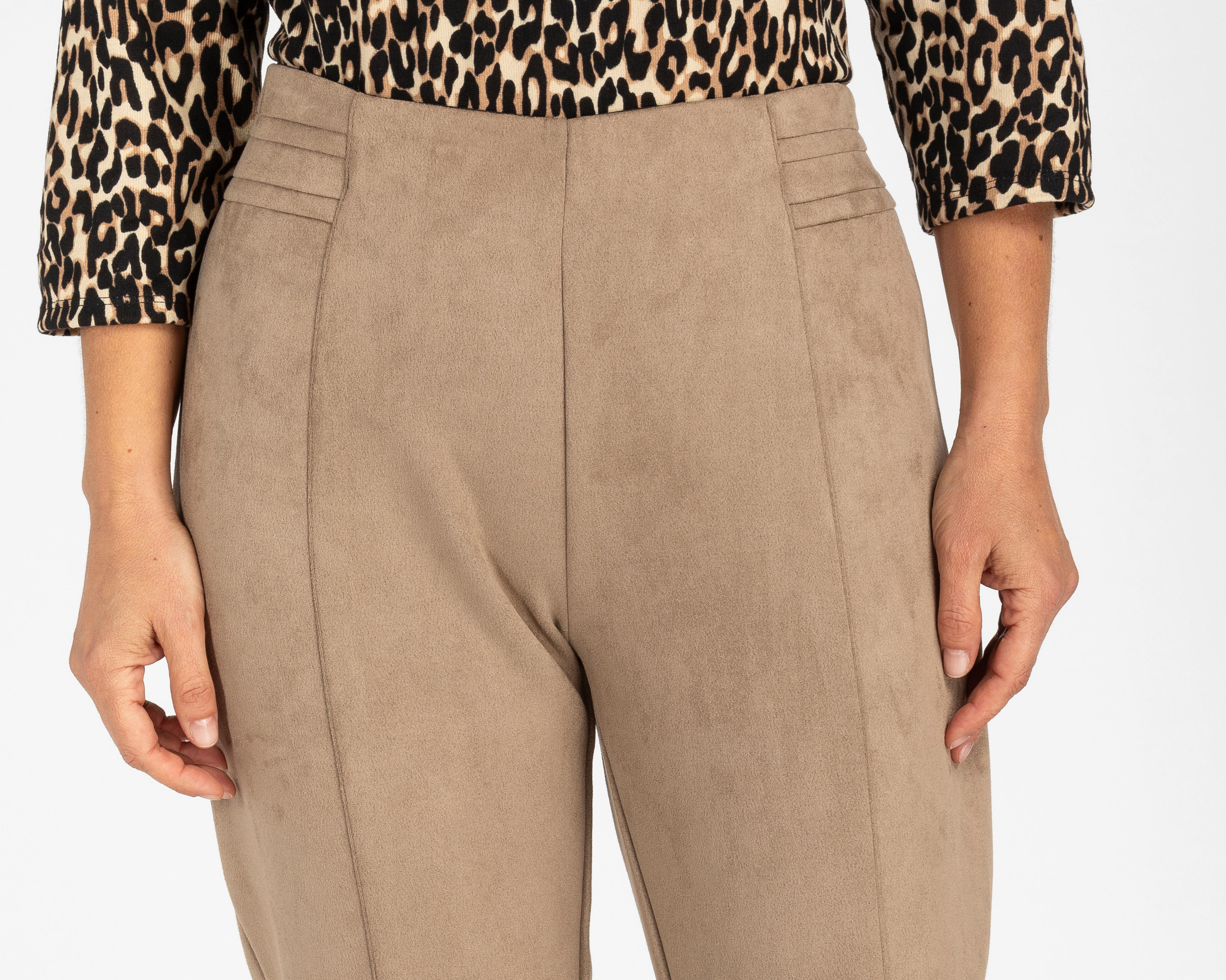 Foto 8 pulgar | Leggings Casuales Suede Sahara para Mujer