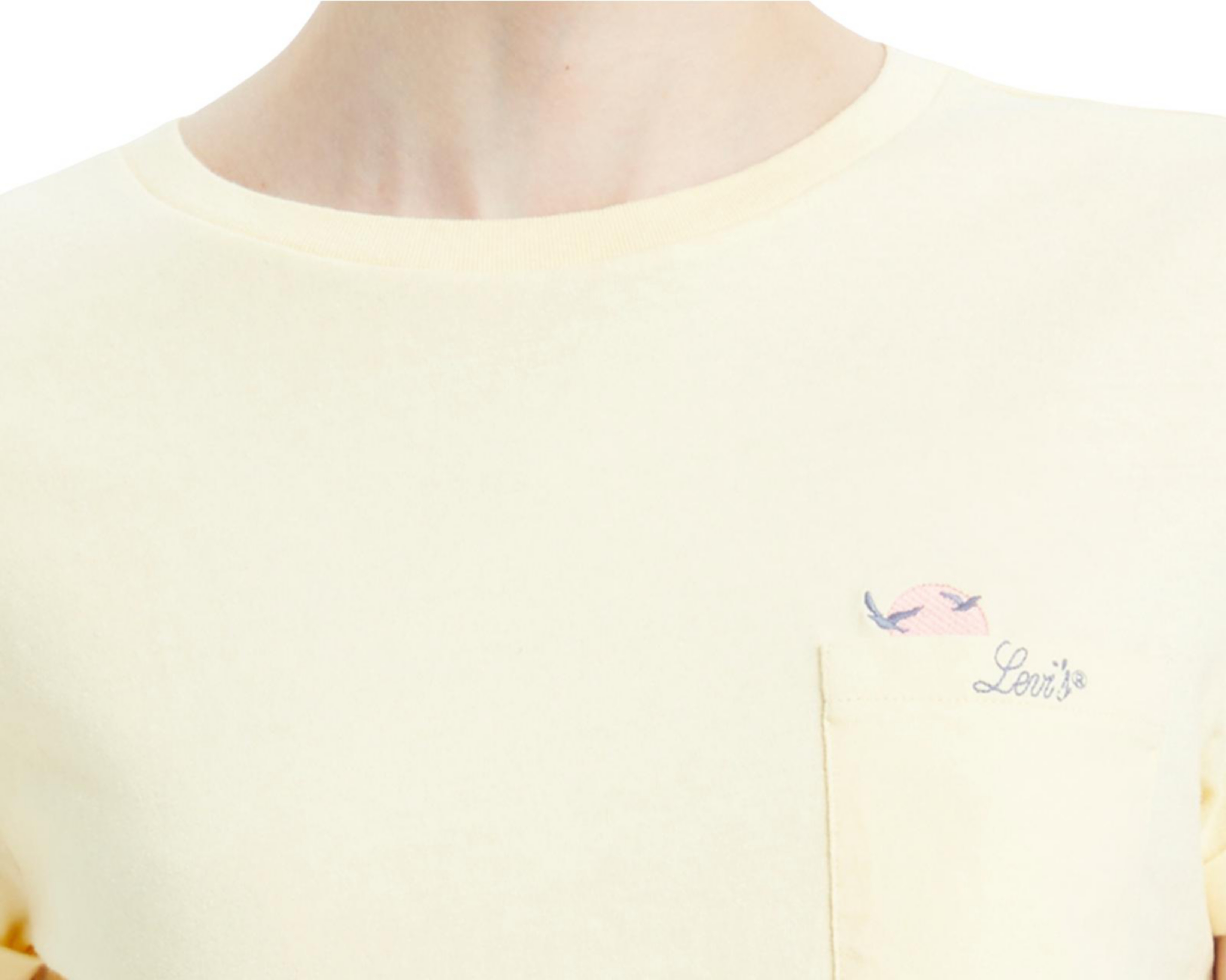 Foto 4 pulgar | Playera Levi's Manga Corta para Mujer