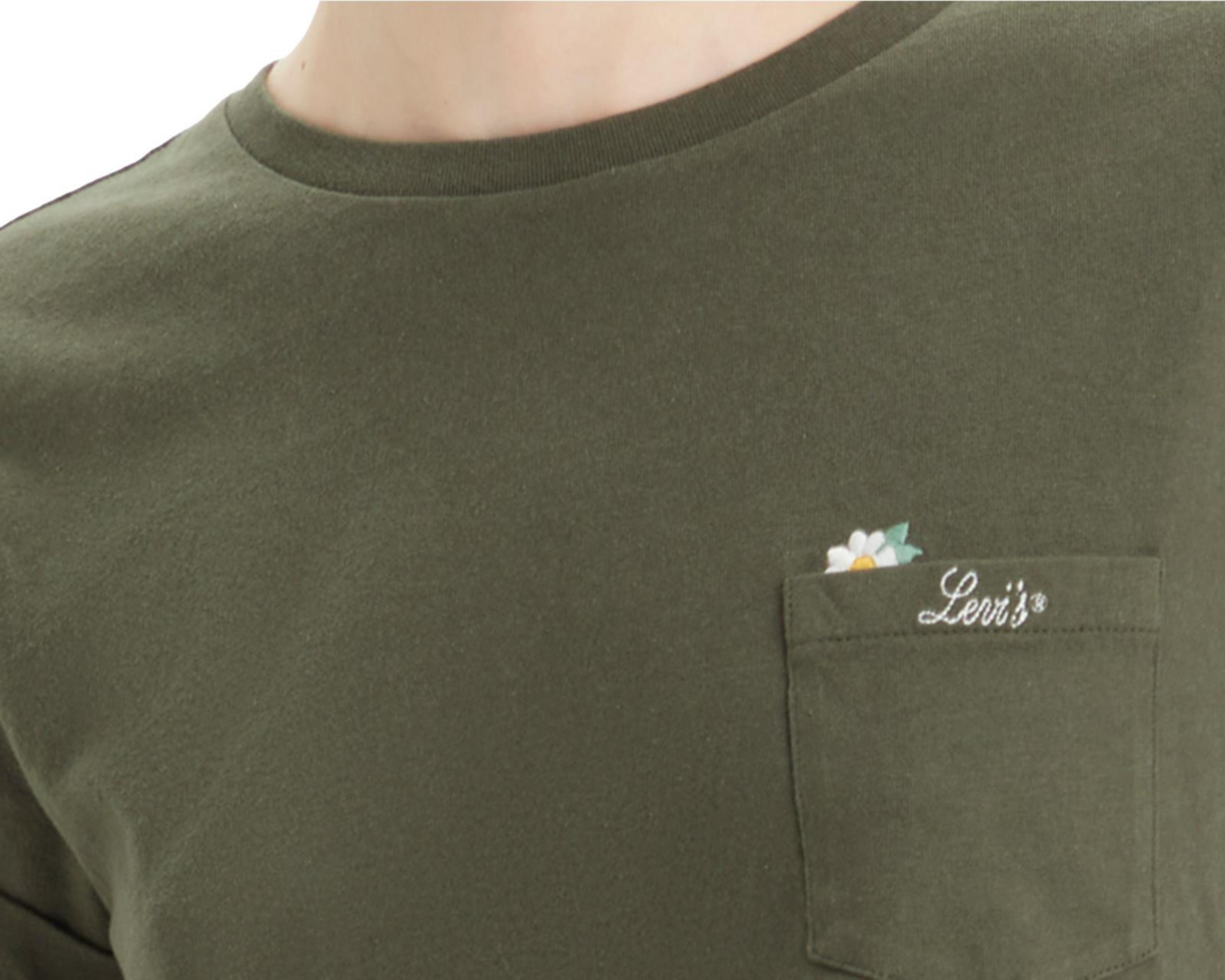 Foto 4 pulgar | Playera Levi's Manga Corta para Mujer
