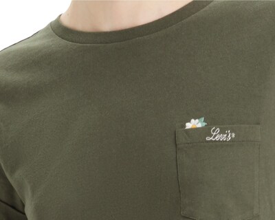 Foto 3 | Playera Levi's Manga Corta para Mujer