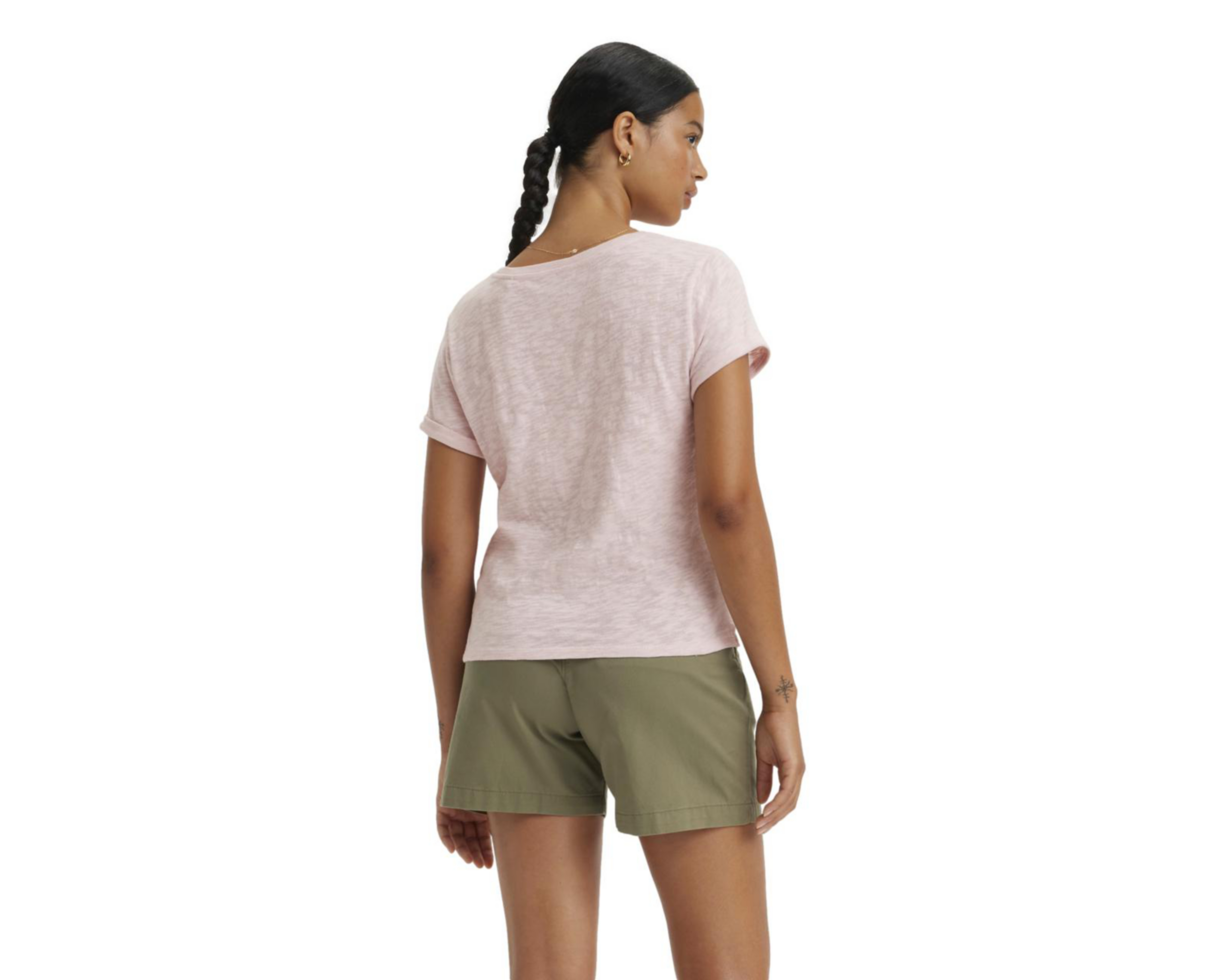 Foto 3 pulgar | Playera Levi's Manga Corta para Mujer