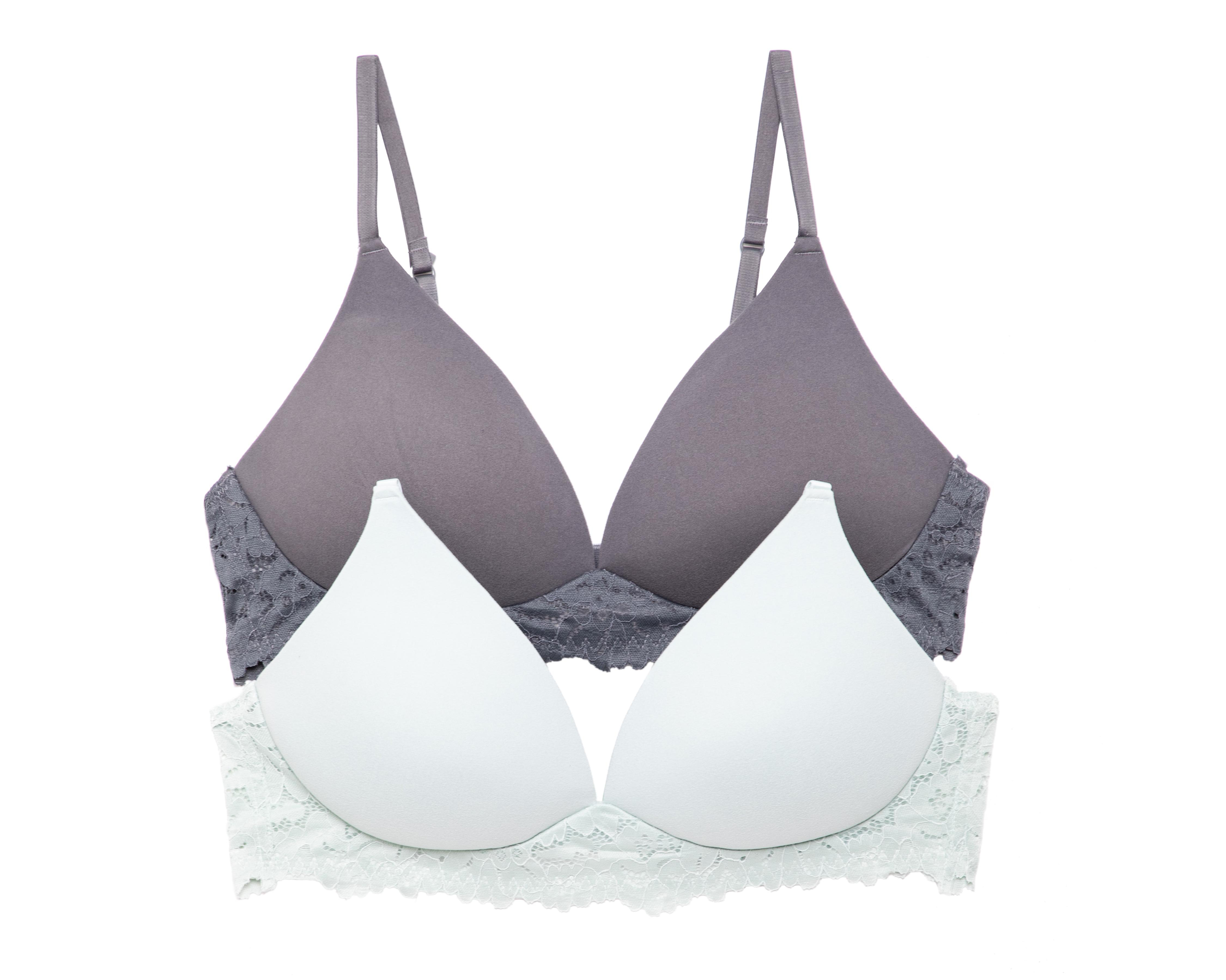 Brasier con Encaje Beauty Secret Copa Preformada 2 Pack