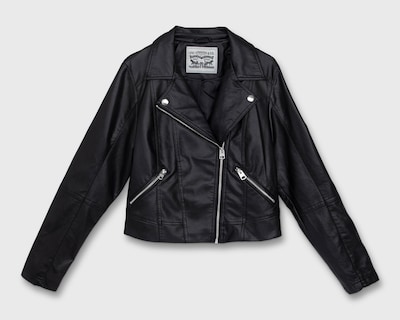 Foto 1 | Chamarra Negra Levi's para Mujer